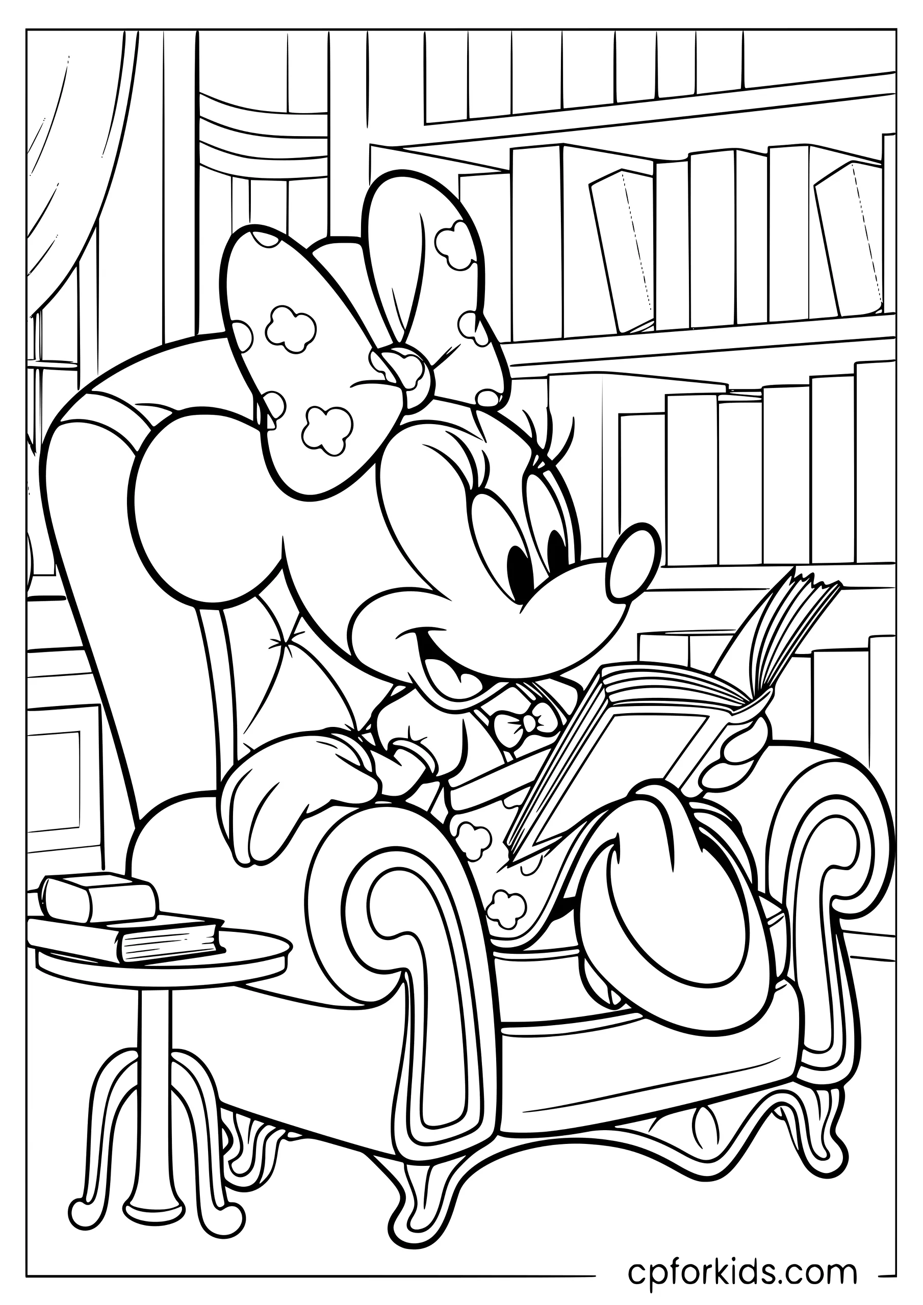 Minnie Mouse's Reading Corner
