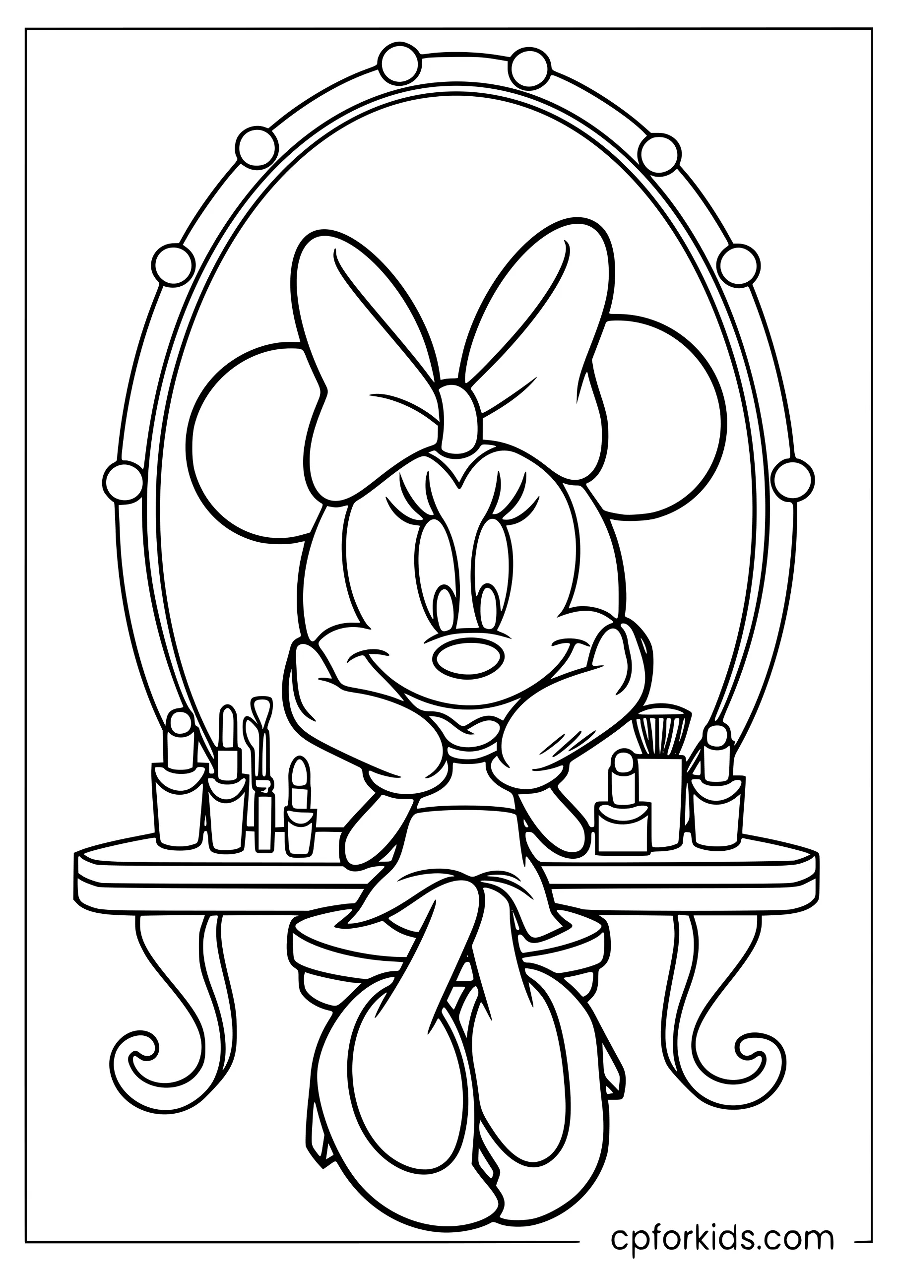 Minnie Mouse Gets Ready