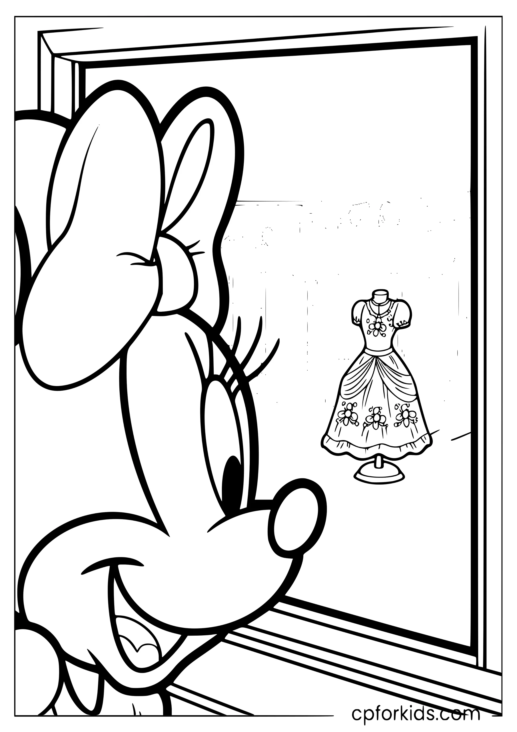 Minnie Mouse Found Something