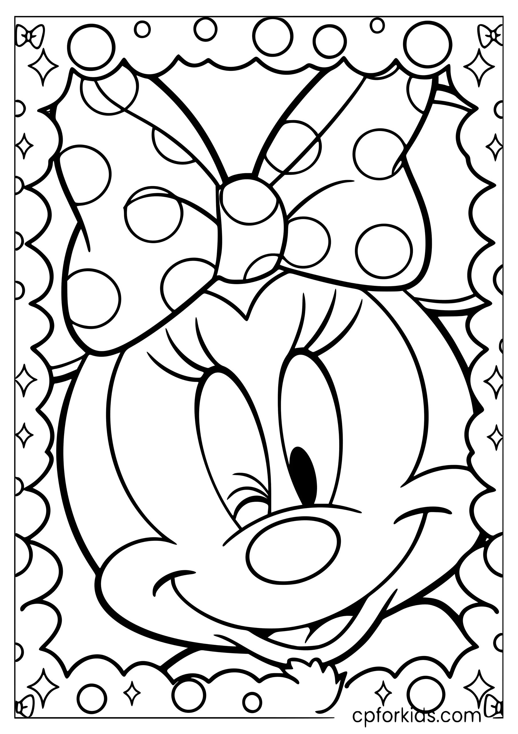 Minnie Mouse's Signature Wink