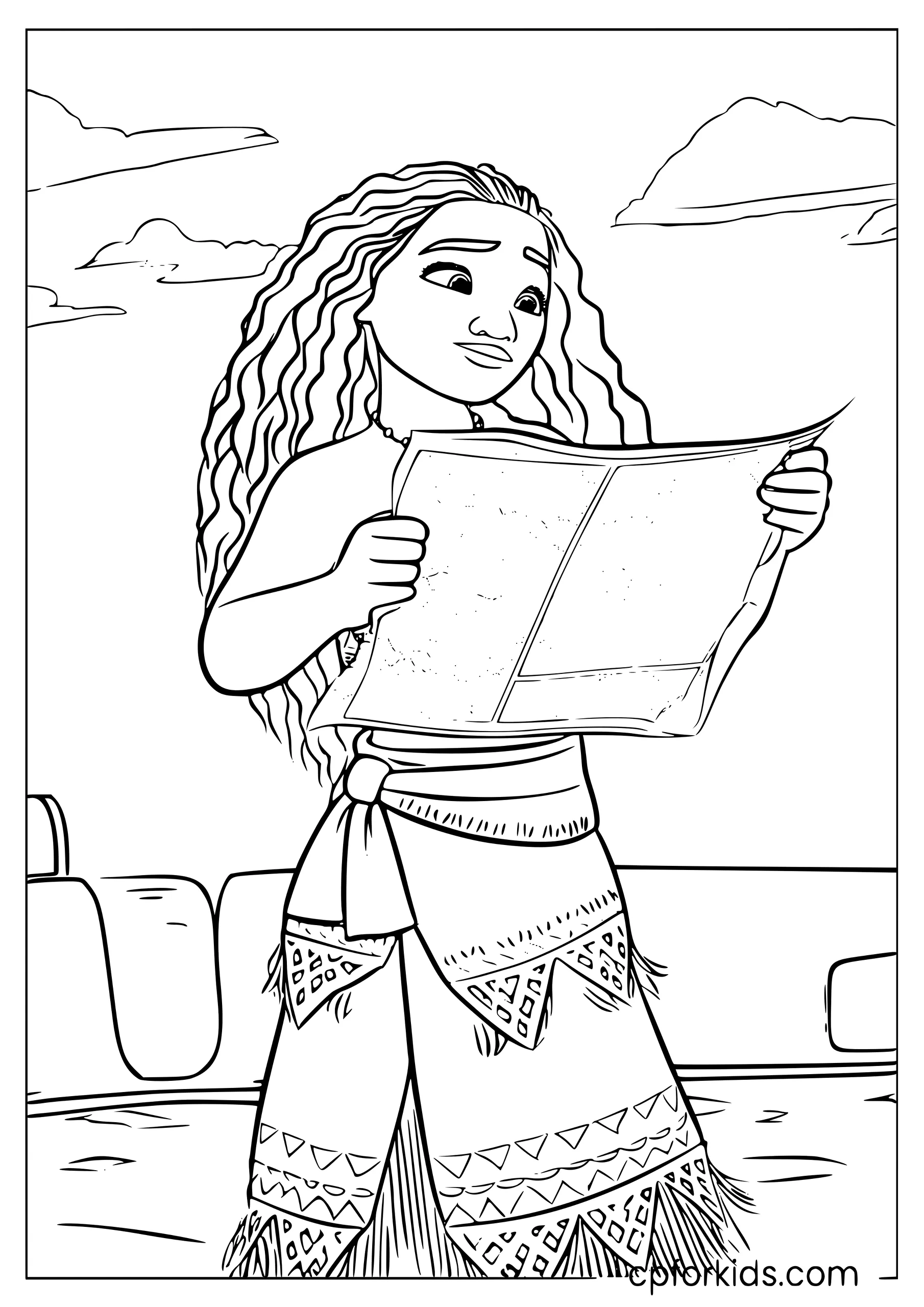 Moana and the Magic Map