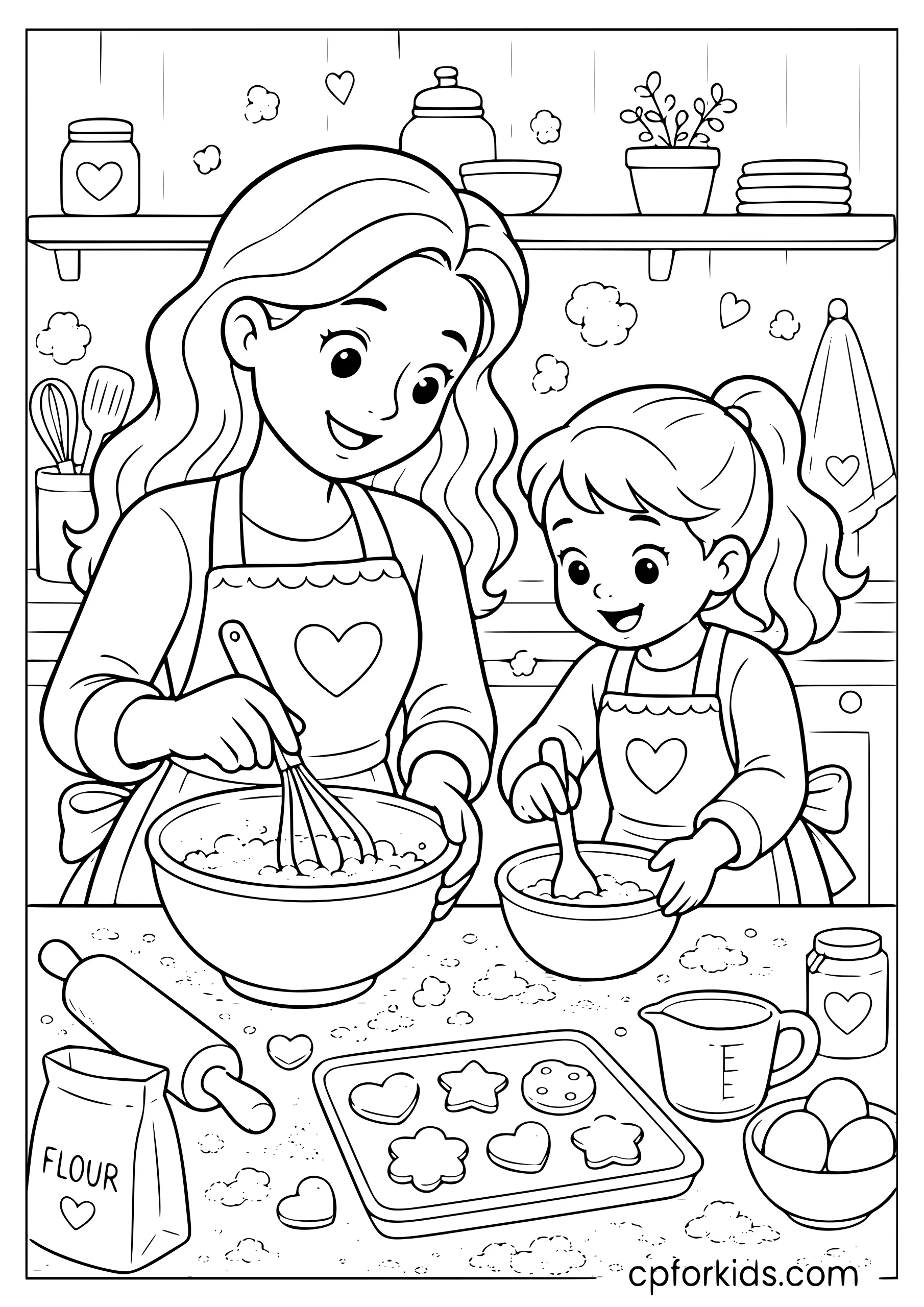 Baking with Mom