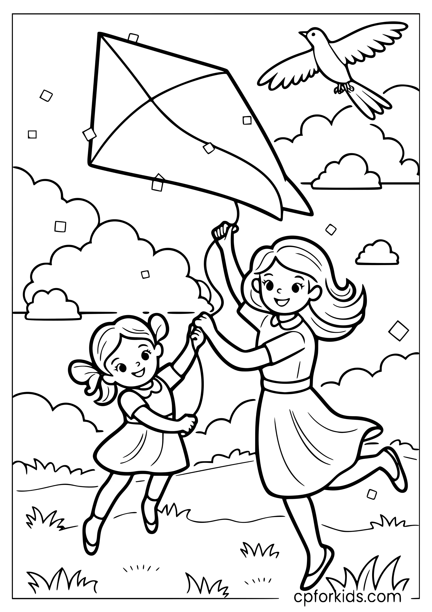 Kite Day with Mom