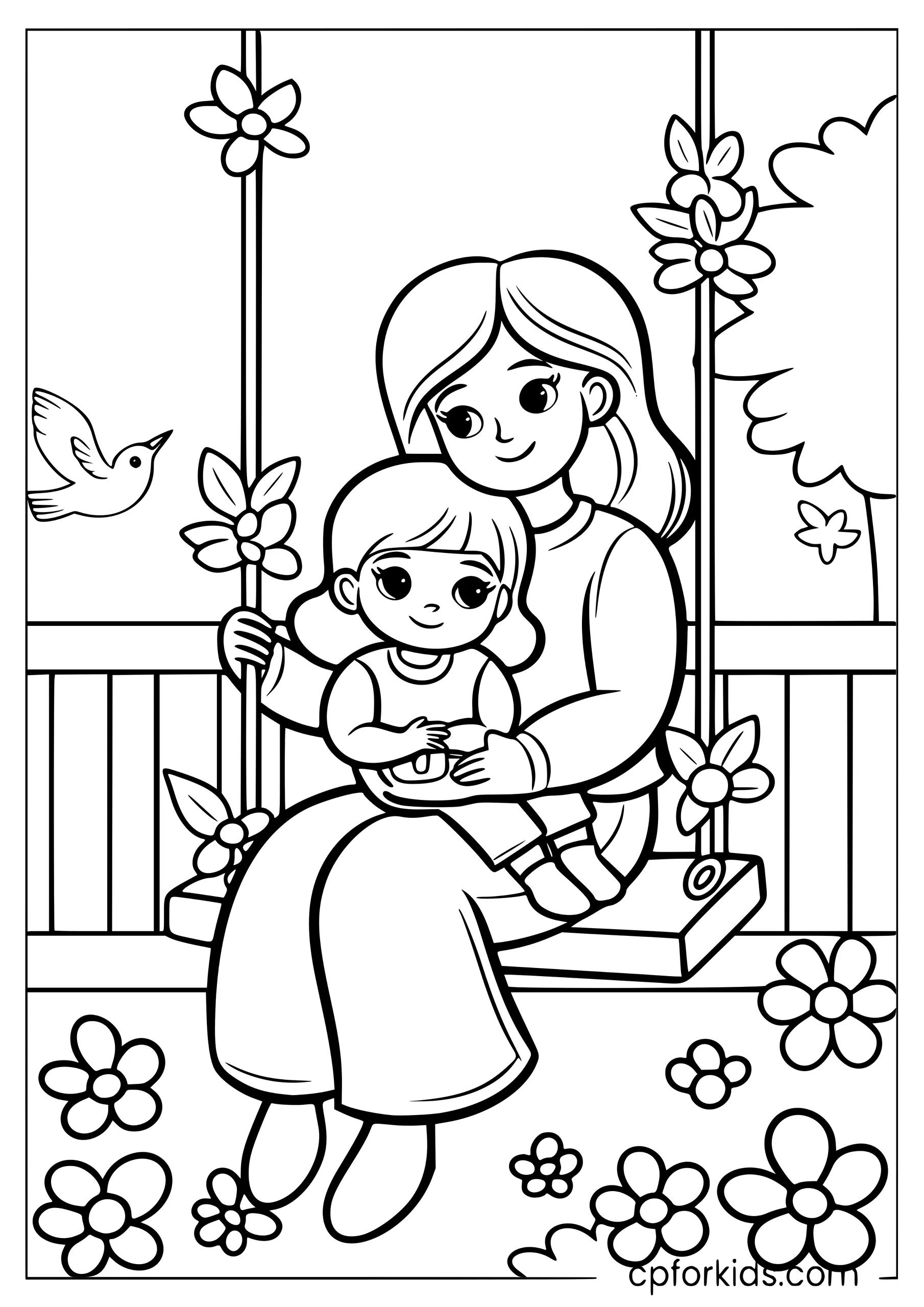 Porch Swing Afternoon