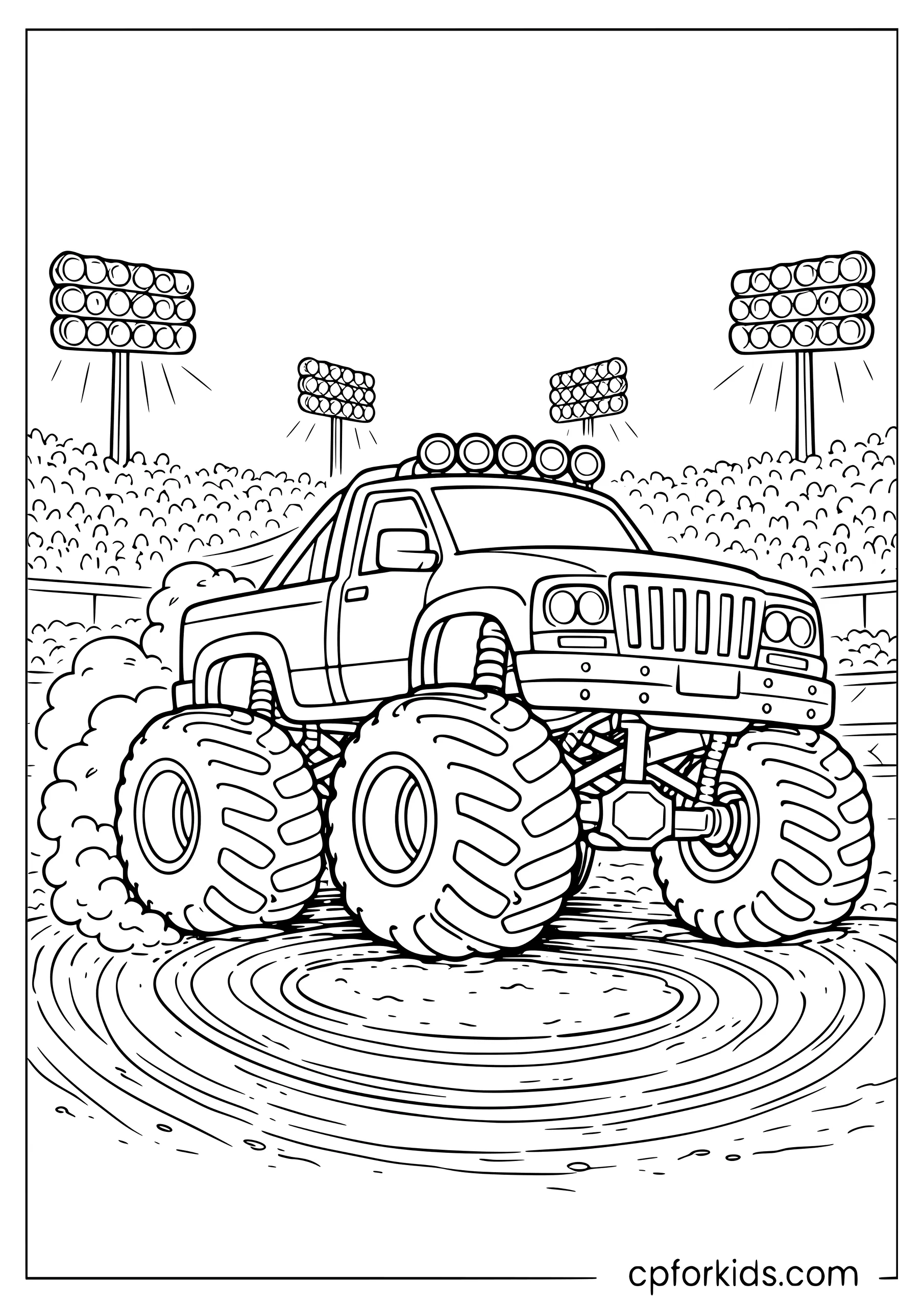 Monster Jam Arena Night Show