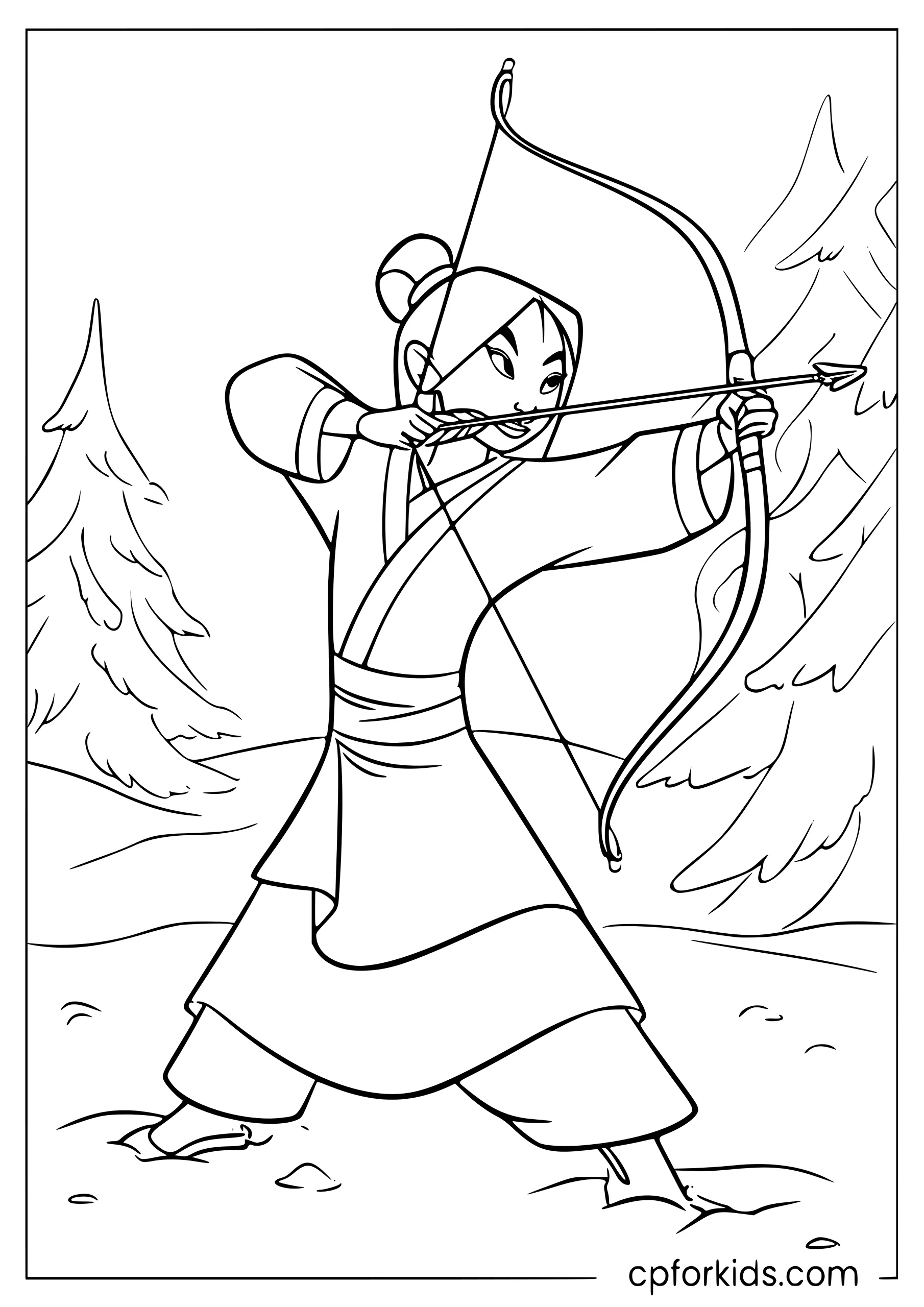Mulan the Archer