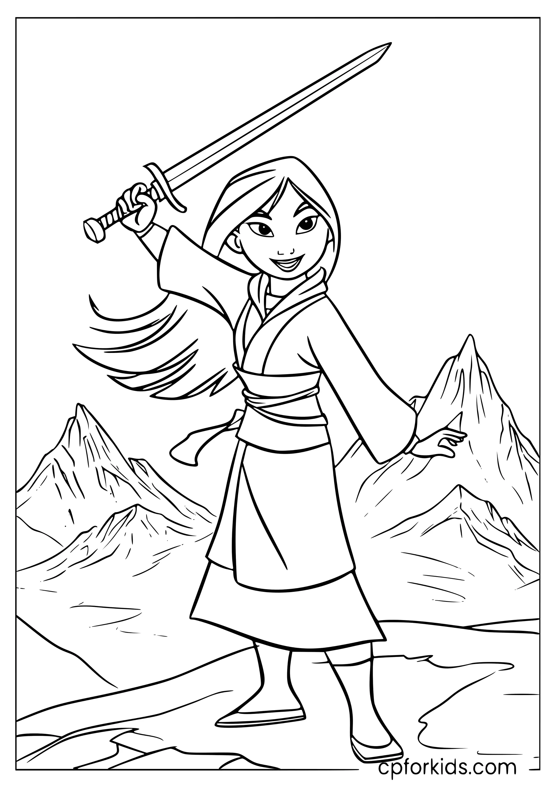 Mulan at the Mountain Summit