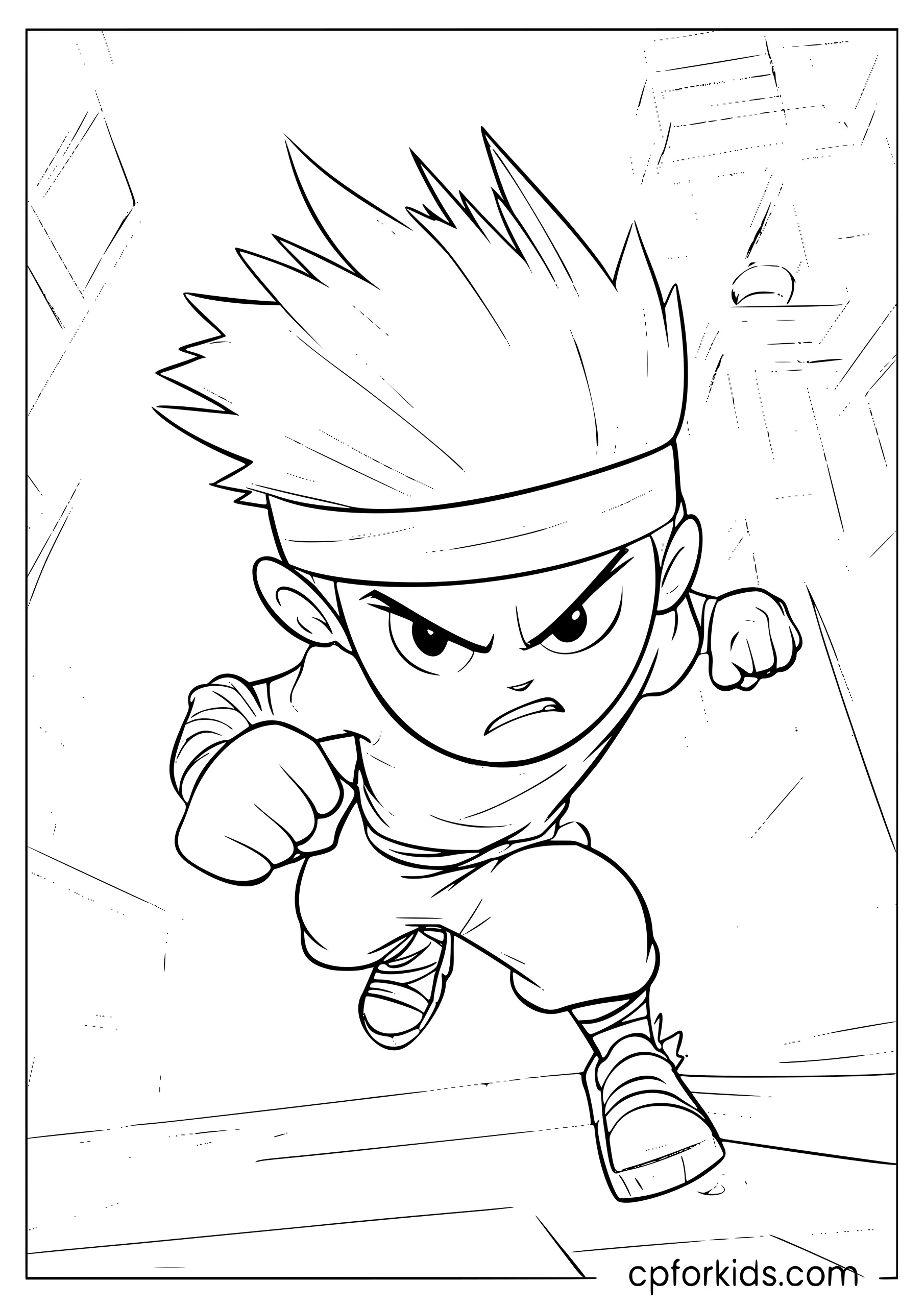 Naruto Running Full Speed