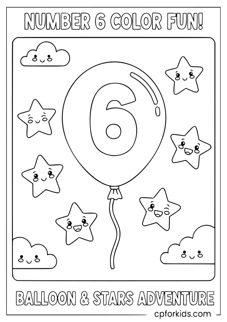 Number Coloring Pages 1–10 — Free Printable PDFs For Kids