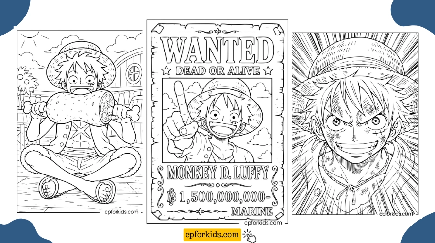 Printable Coloring Pages for One Piece