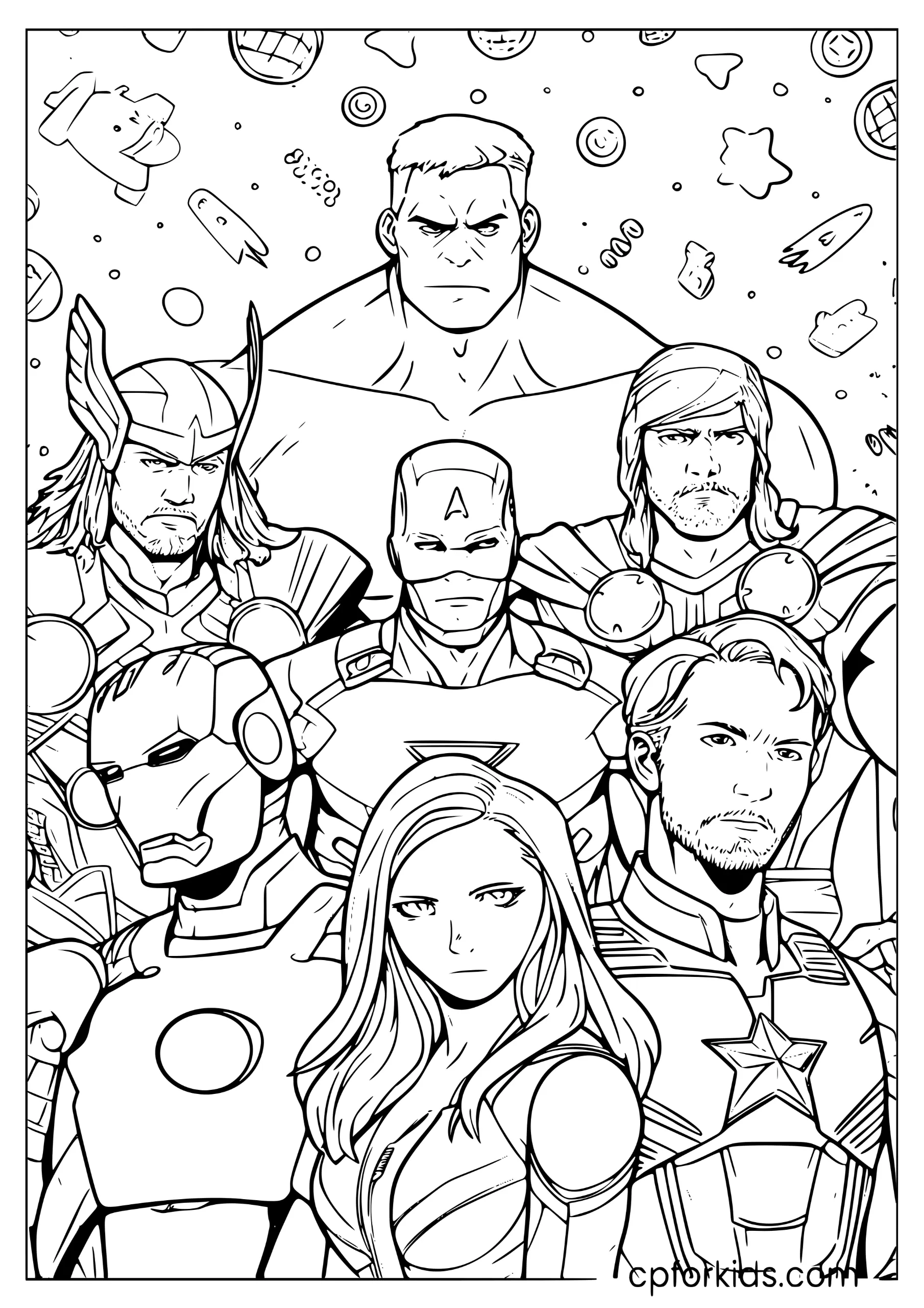 The Original Six Avengers