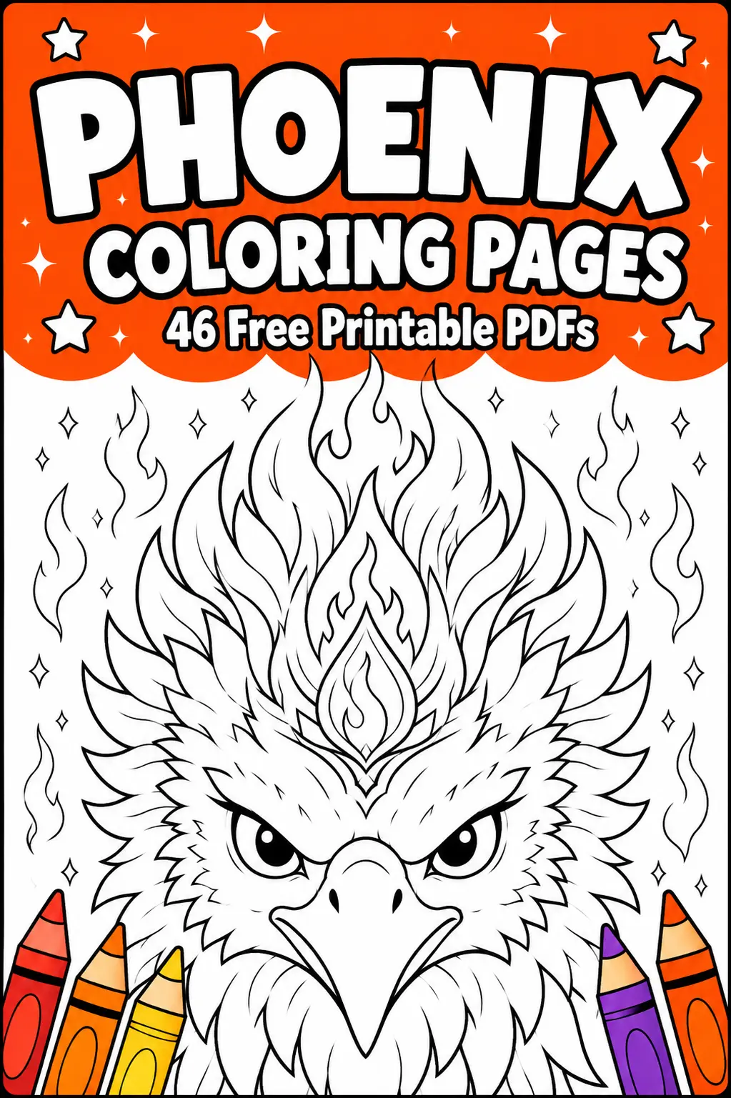 Phoenix Coloring Pages