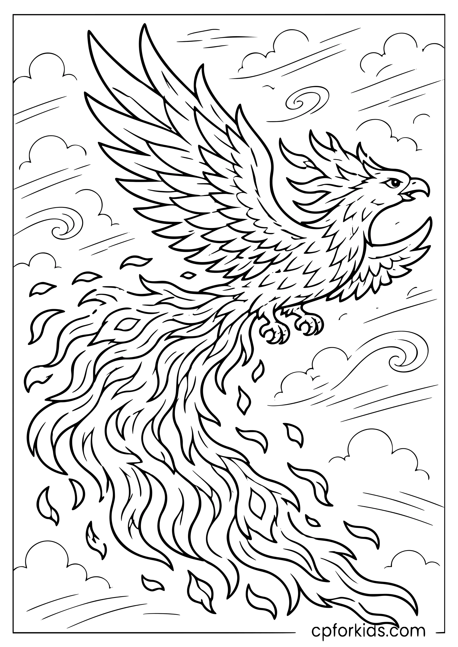 Phoenix in Full Flight