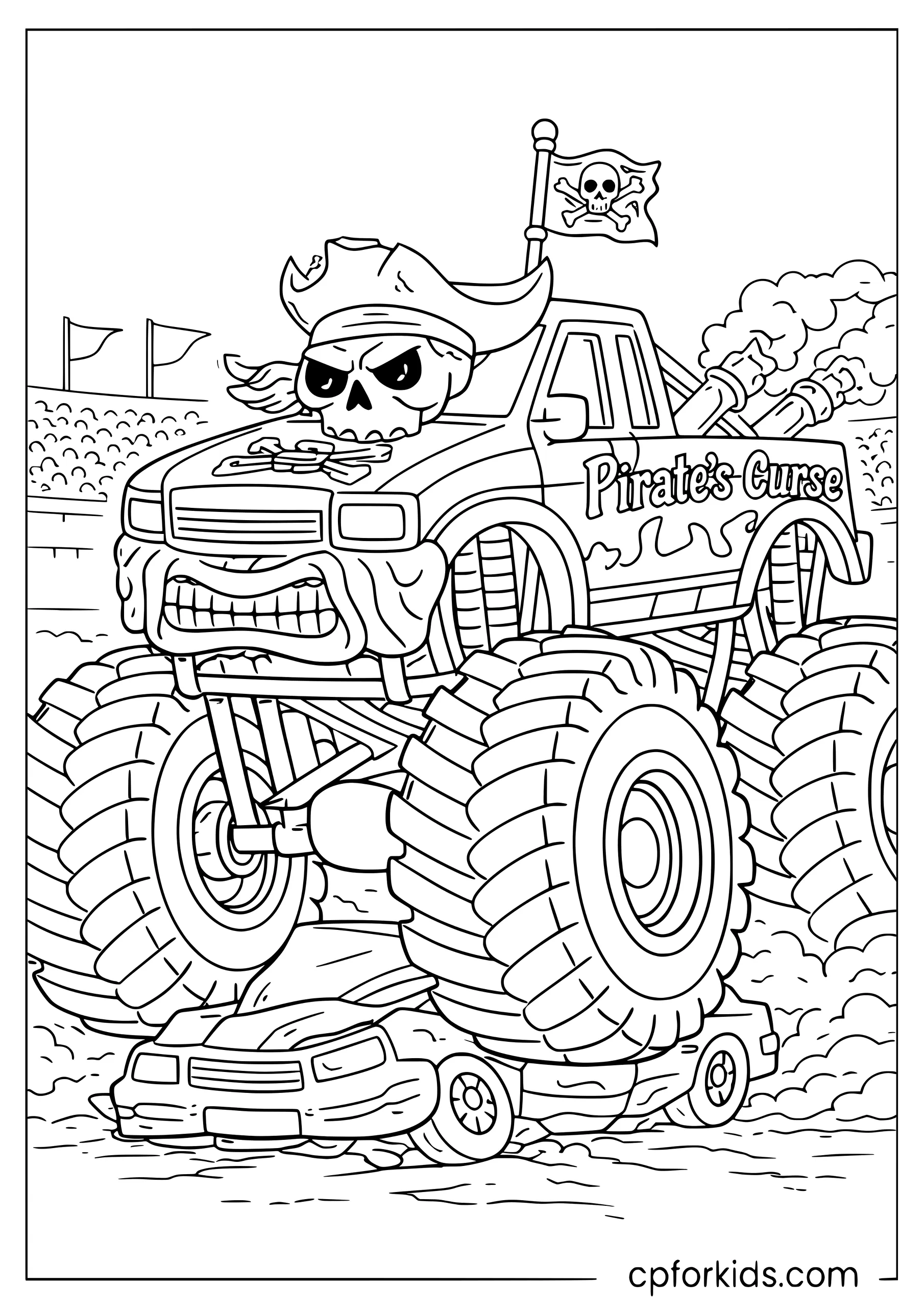 Pirate's Curse Monster Truck