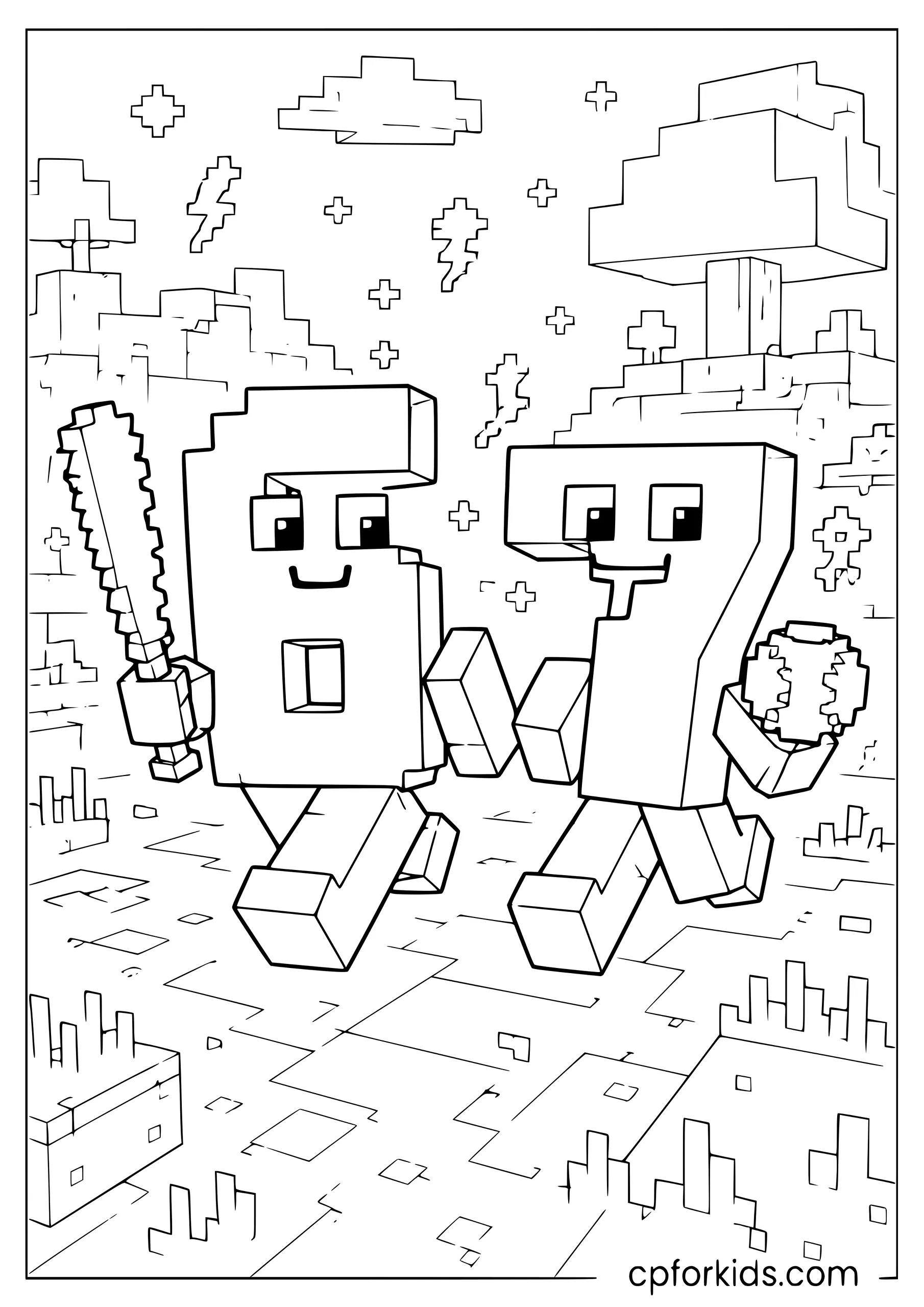 Pixel 67 Baseball Duo