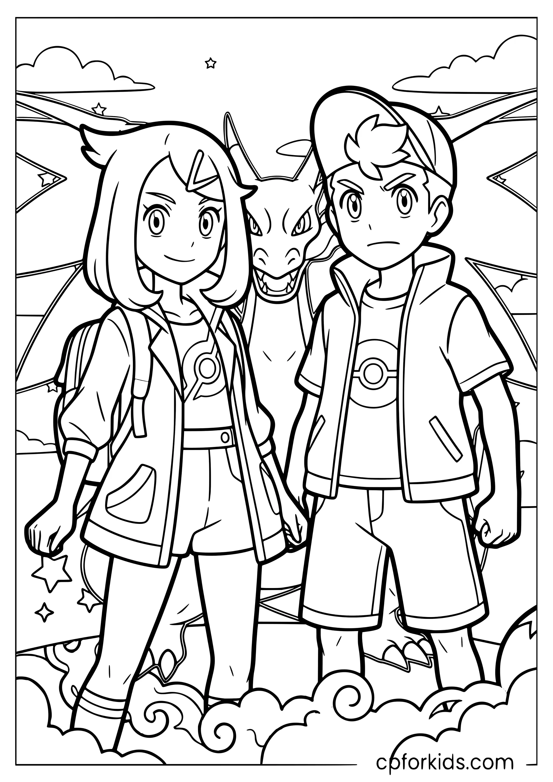 Liko and Roy — Pokémon Horizons