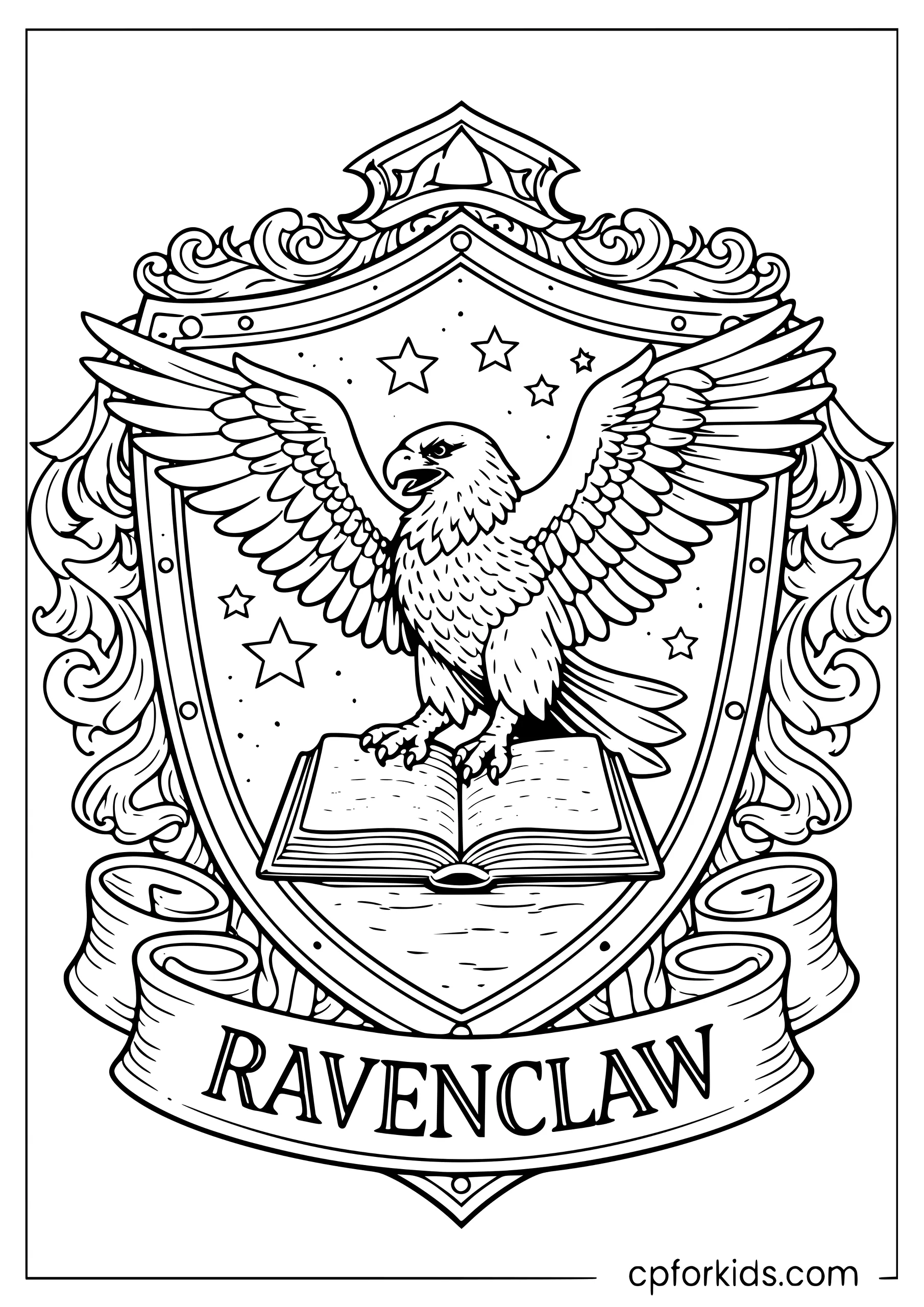 Ravenclaw House Crest