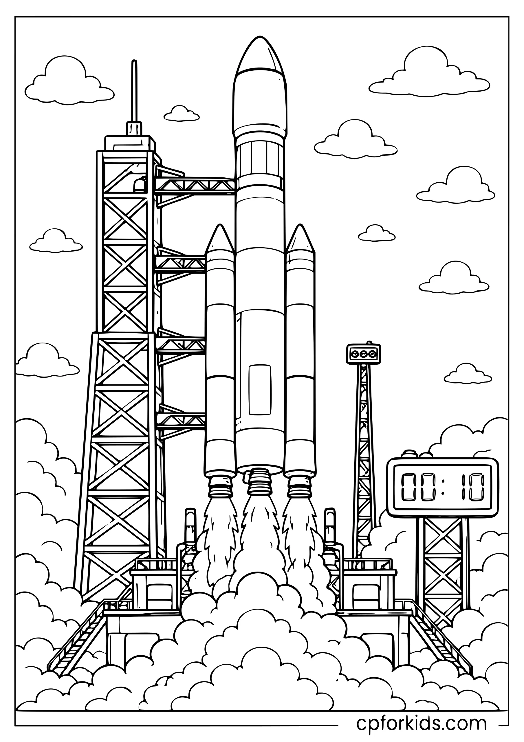 Rocket on the Launch Pad