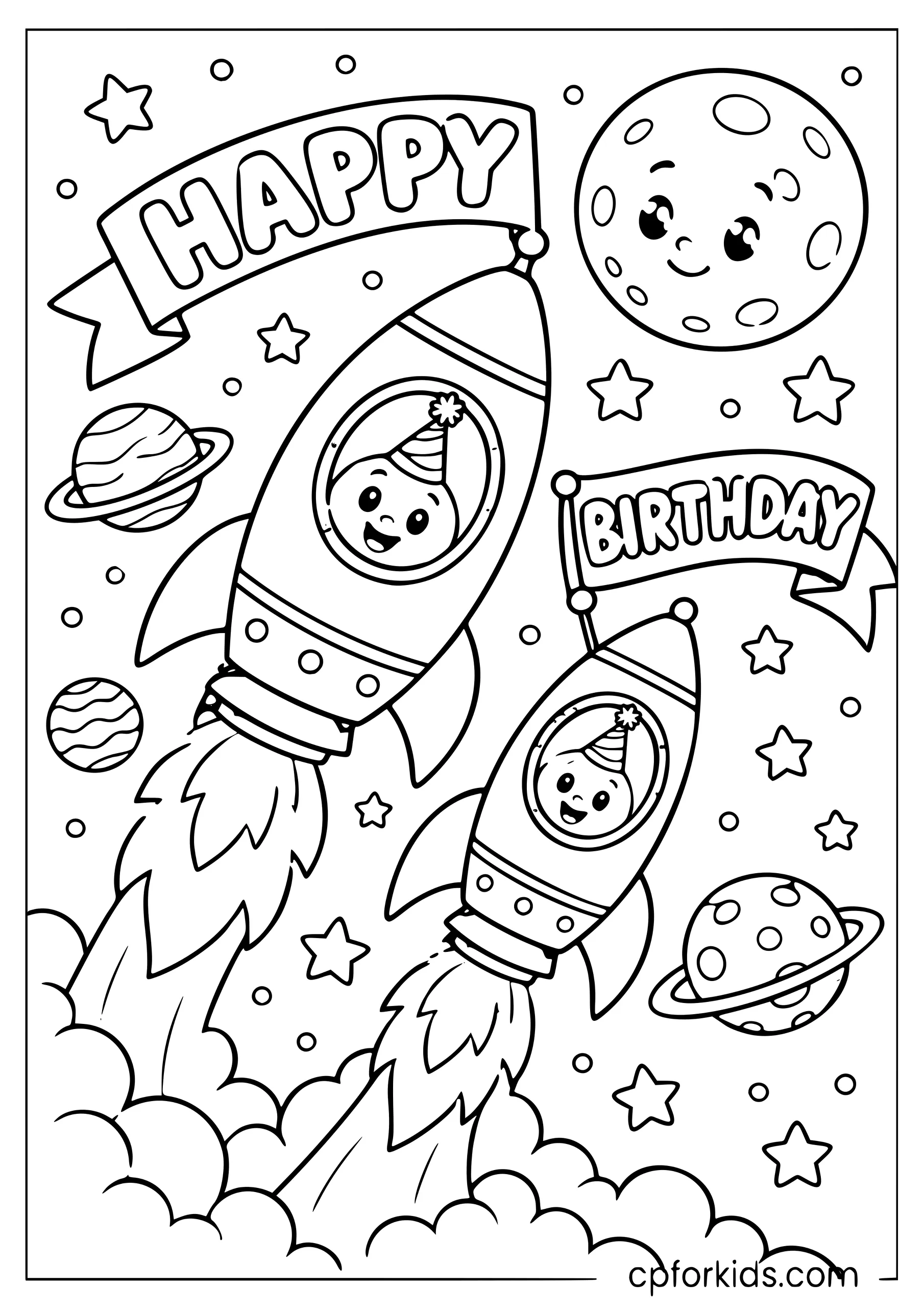Birthday in Space — Rockets