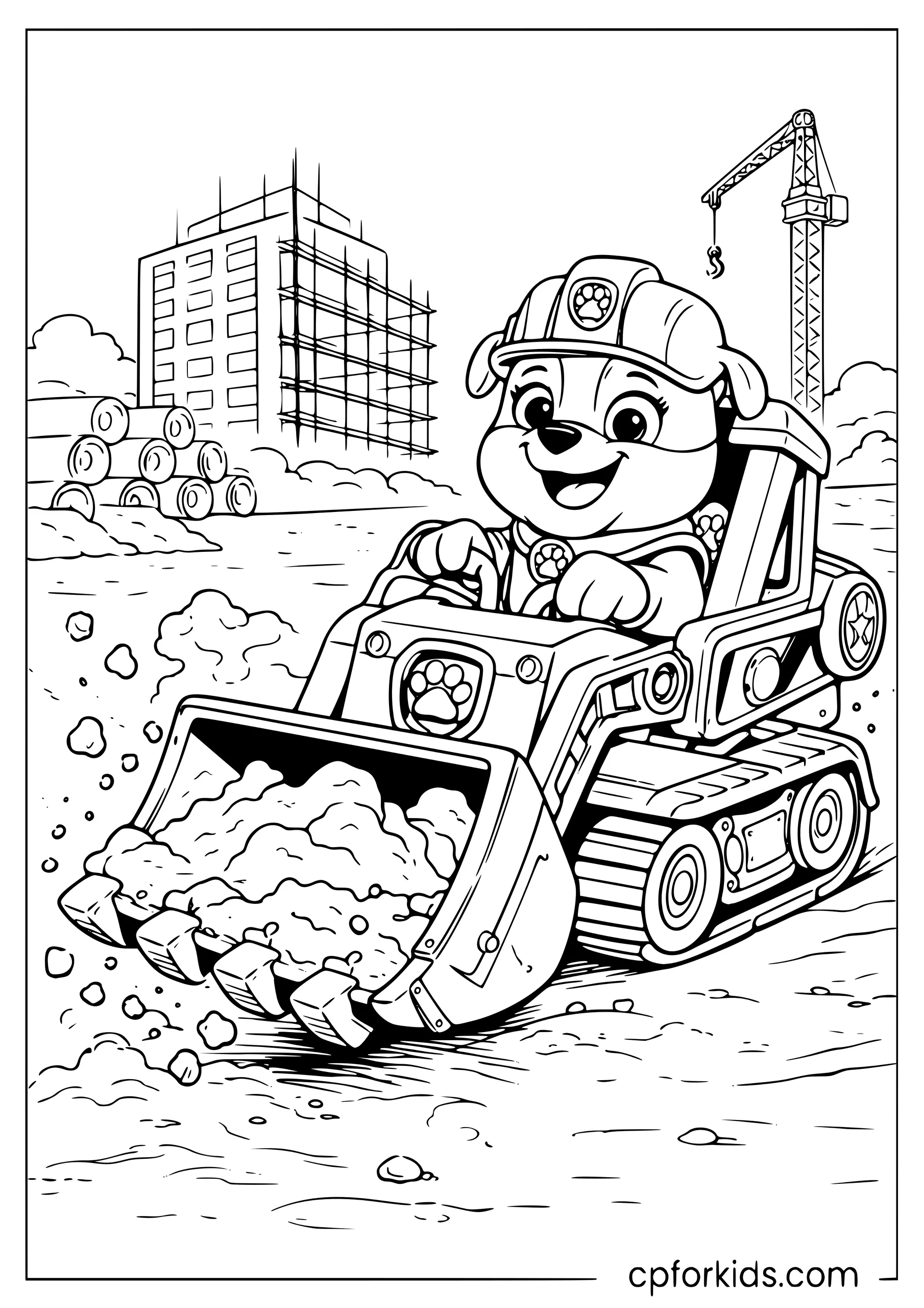 Rubble on the Digger