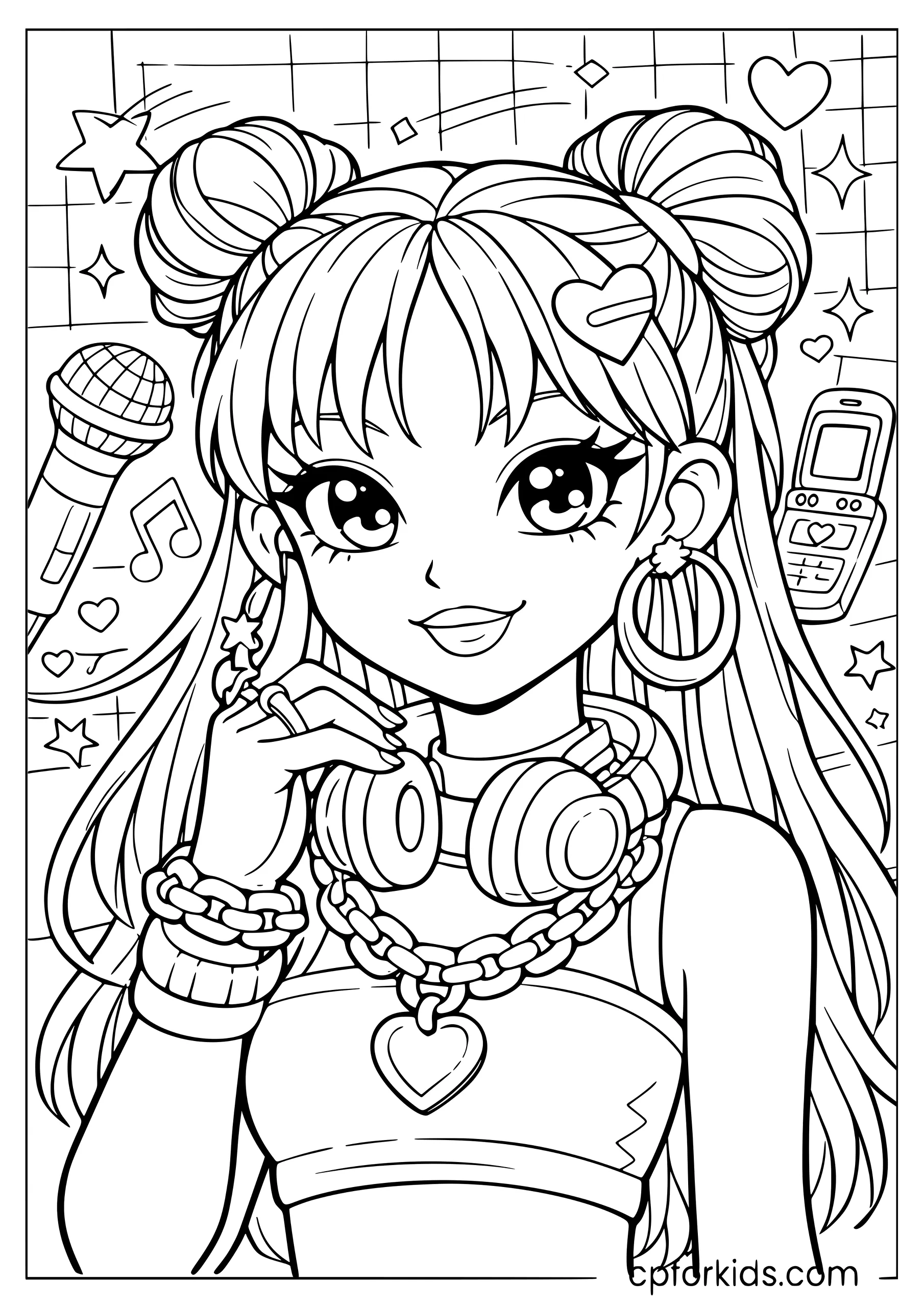 Rumi Y2K Glam Portrait