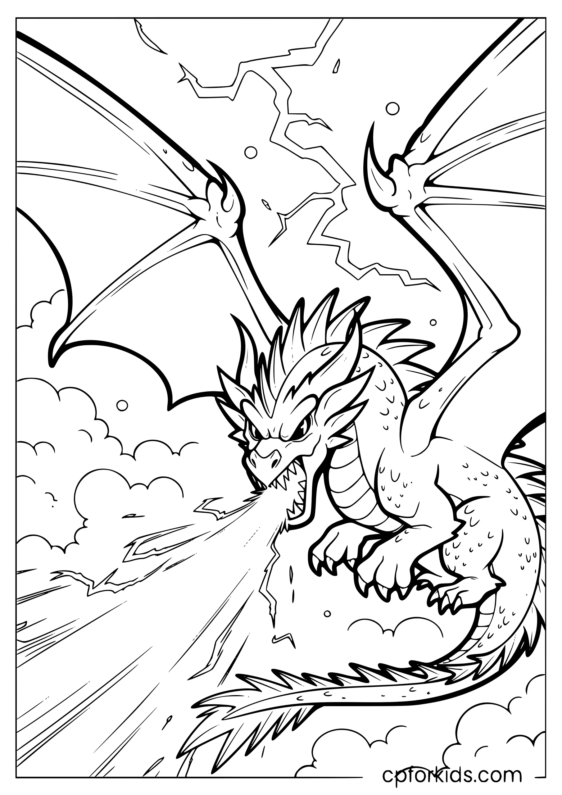 The Scariest Dragon in the Storm