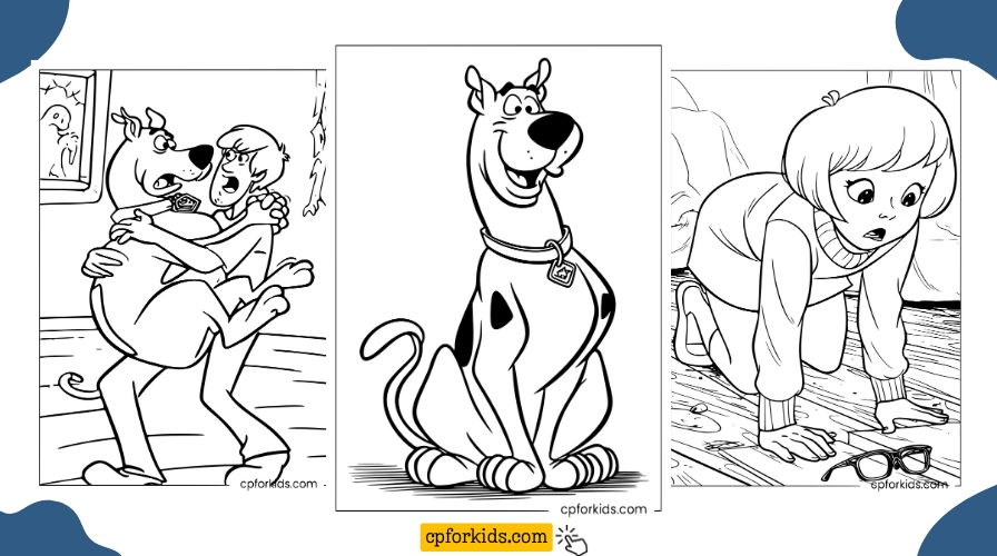 Printable Coloring Pages for Scooby-Doo