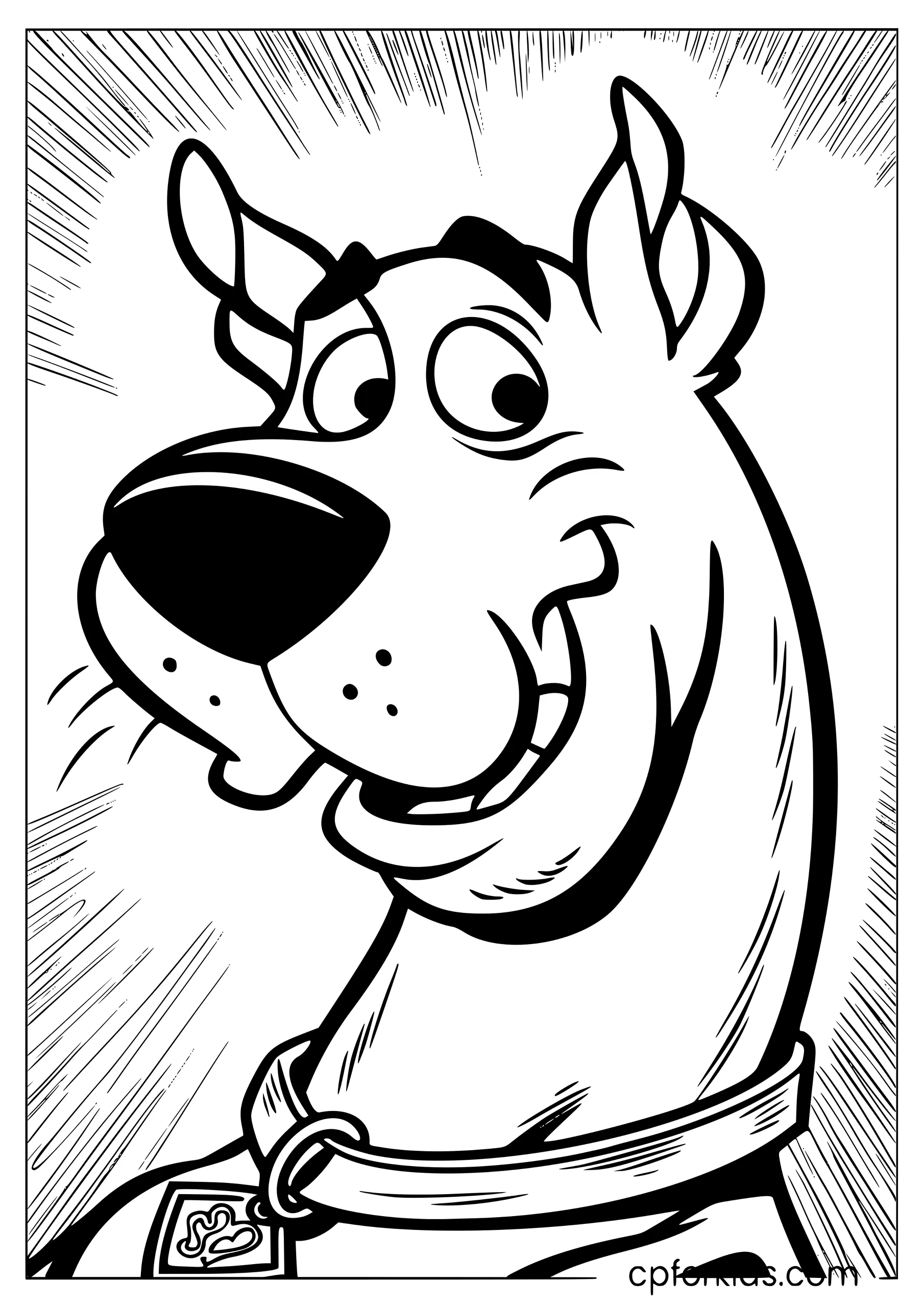 Cute Scooby Close-Up