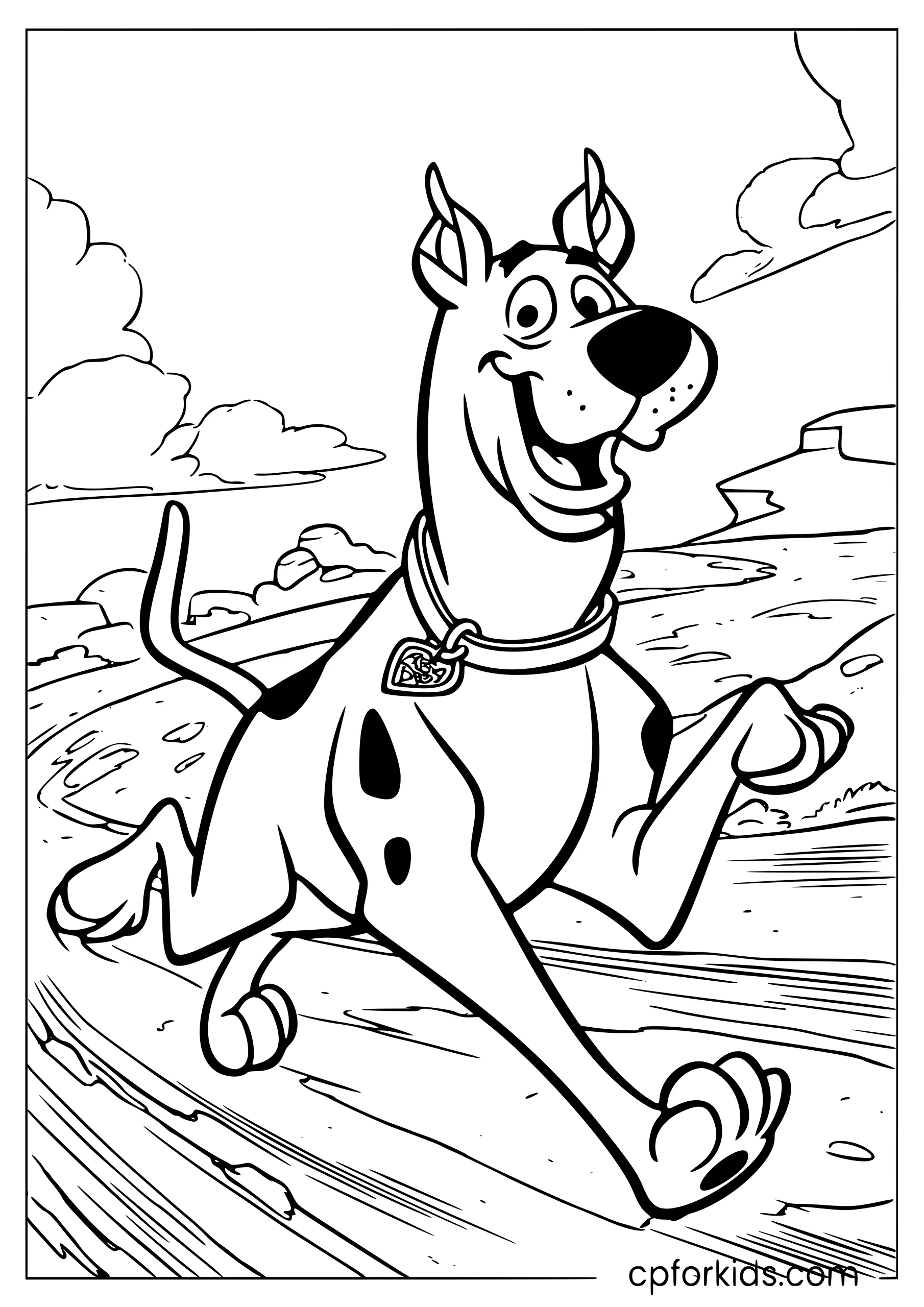 Scooby Dooby Doo Running