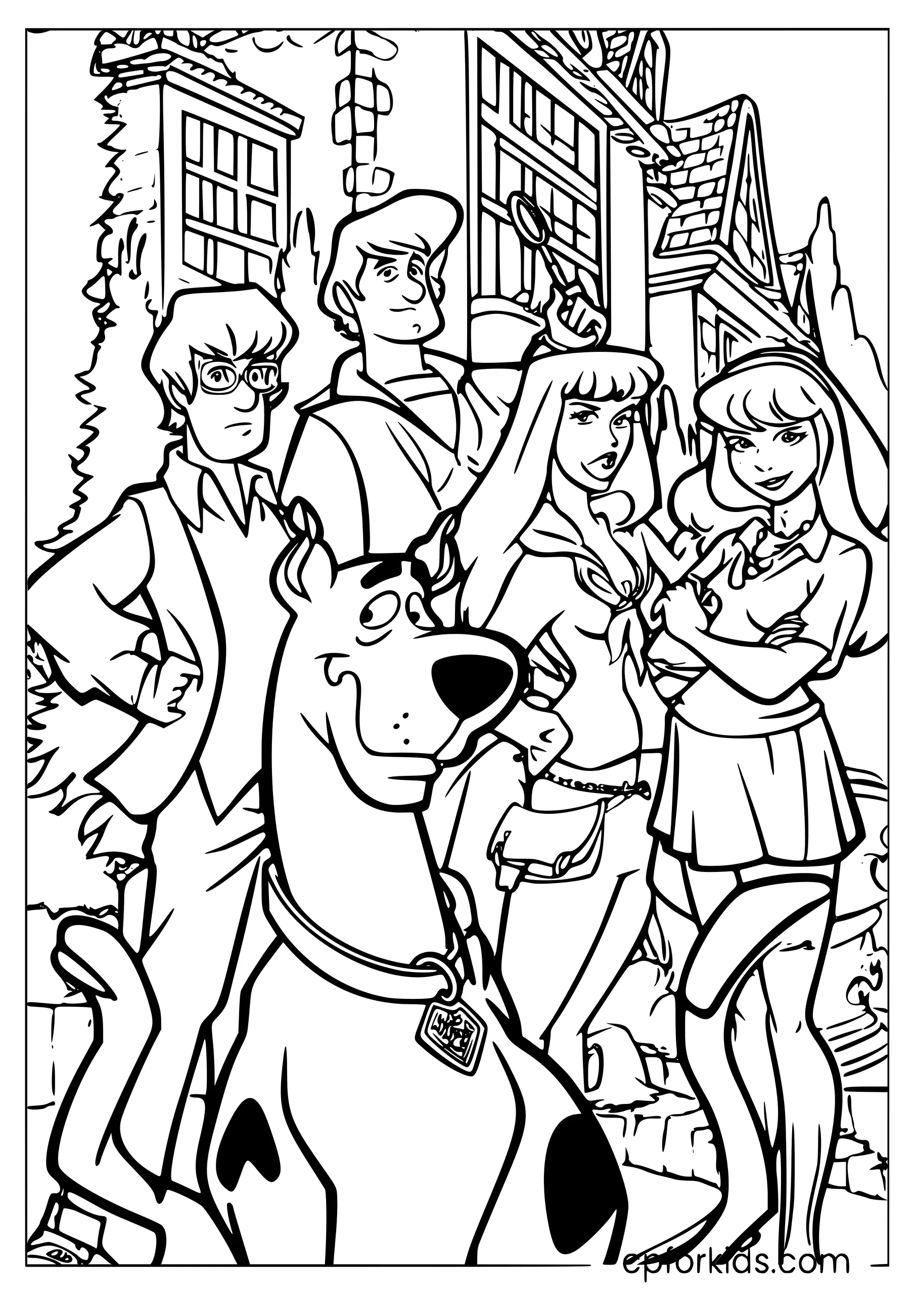 Mystery Inc — Detailed Scene