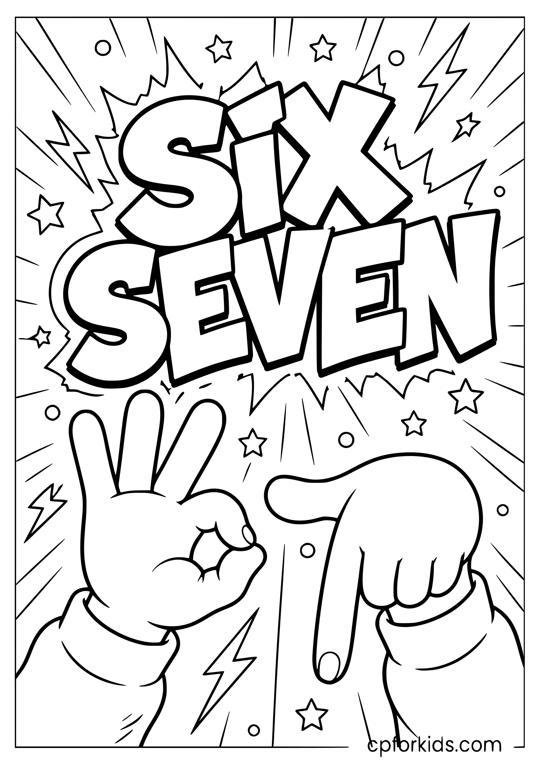 The Six Seven Gesture