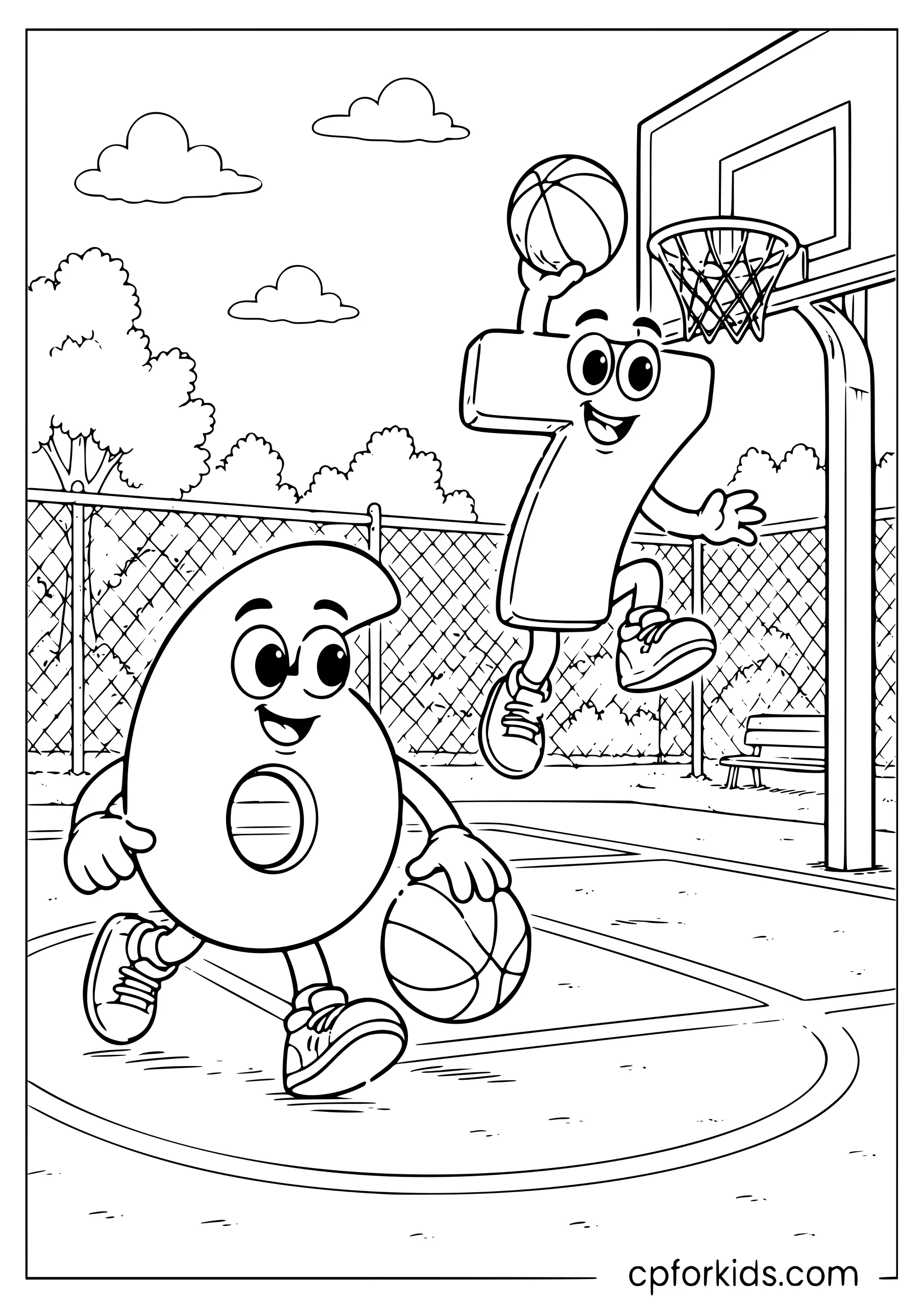Six and Seven Hit the Court