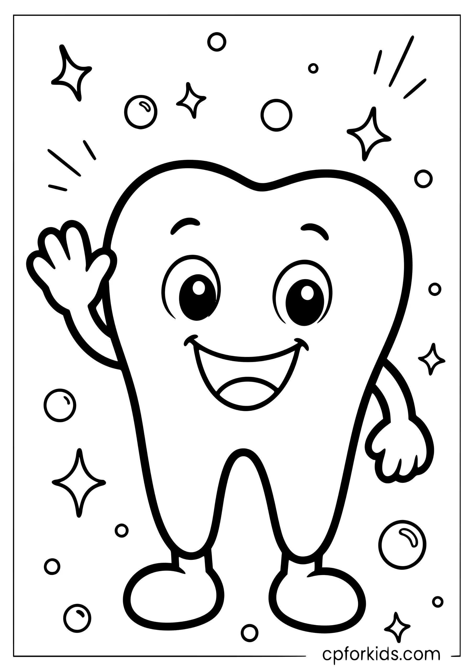 Happy Tooth Says Hello