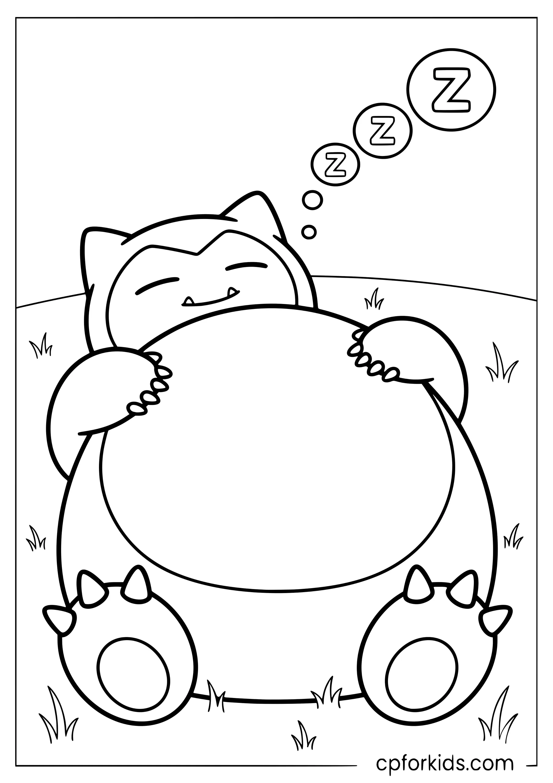 Snorlax's Afternoon Nap