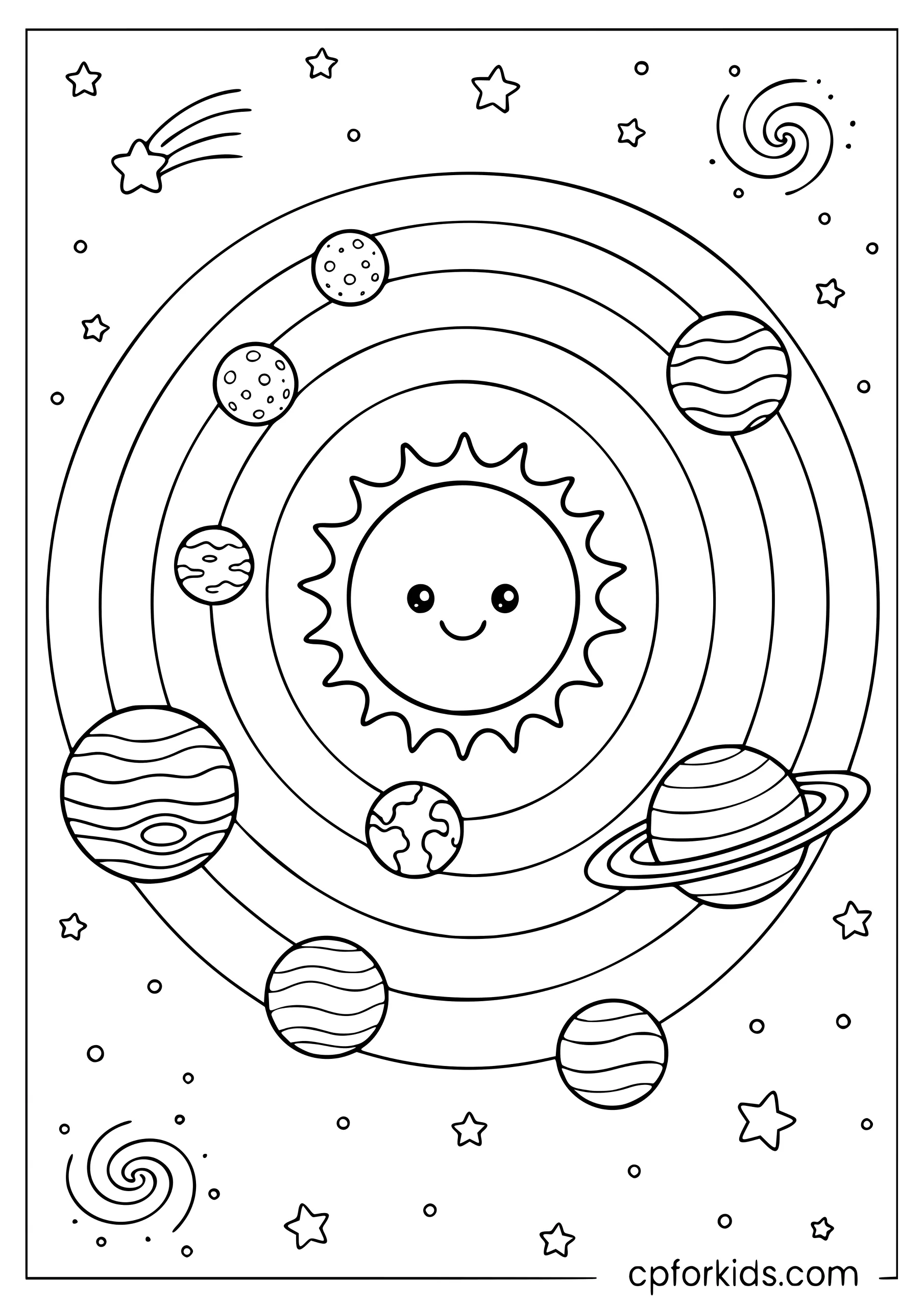 Solar System All Eight Planets