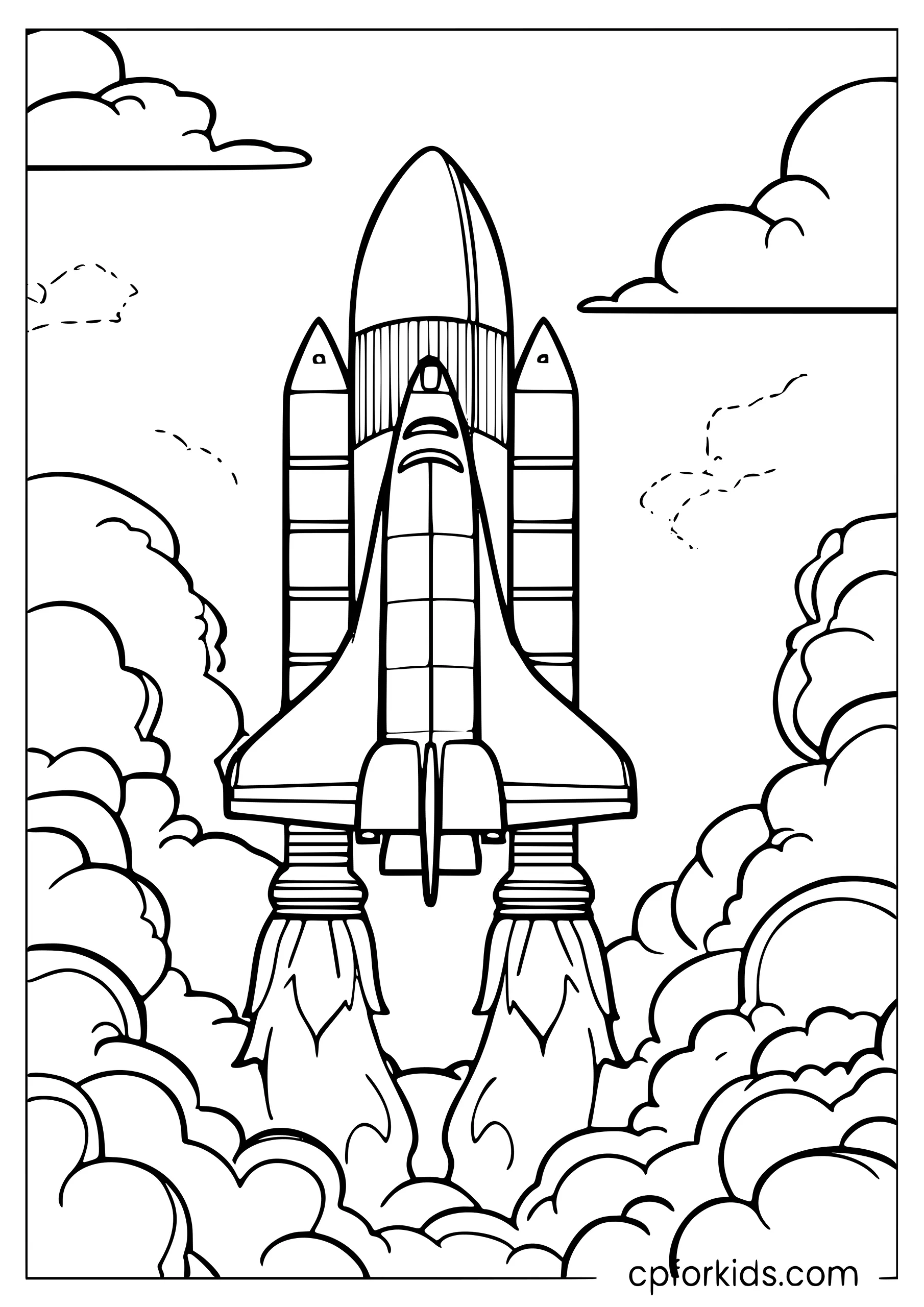 Space Shuttle at Launch