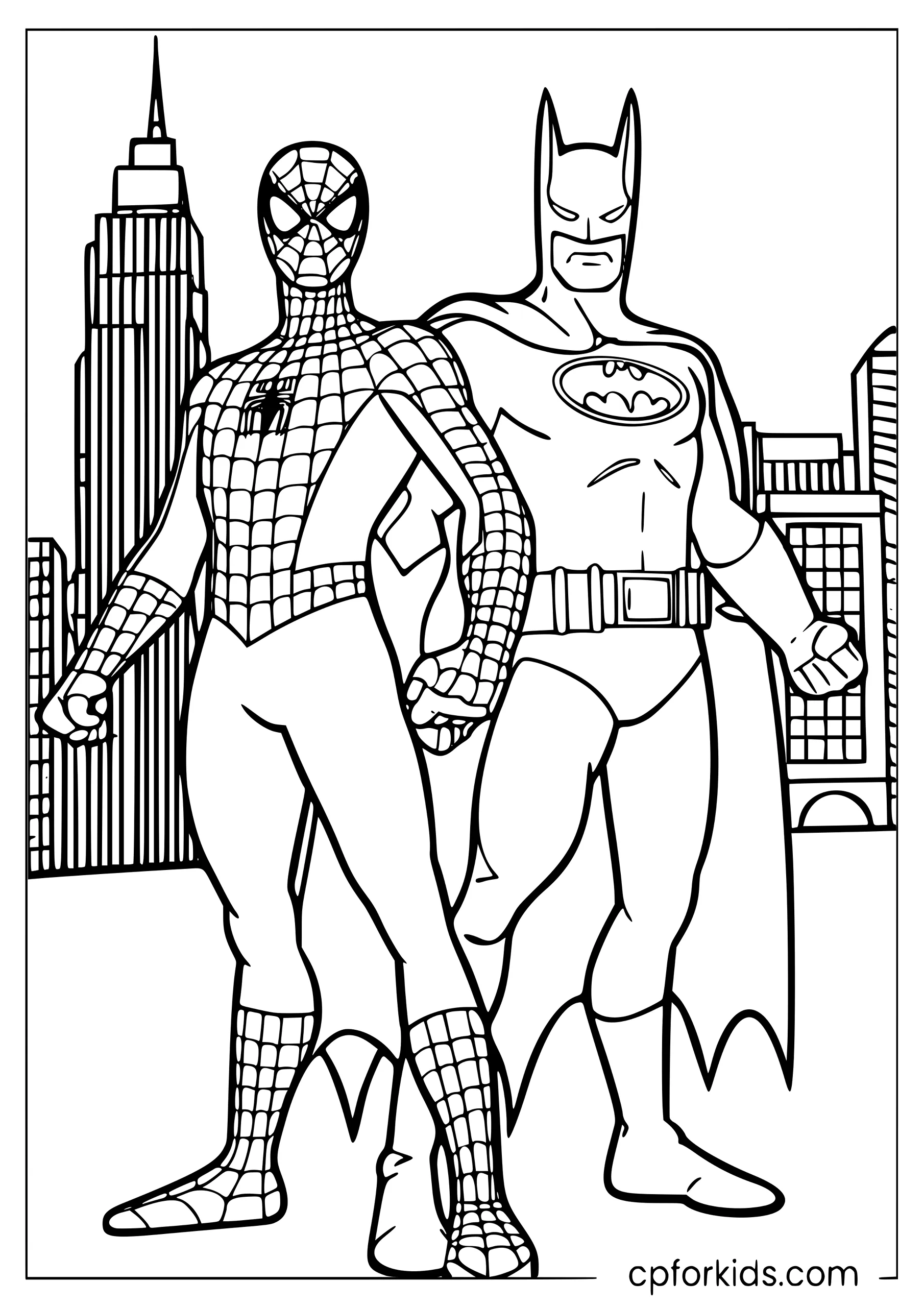 Spiderman and Batman Together