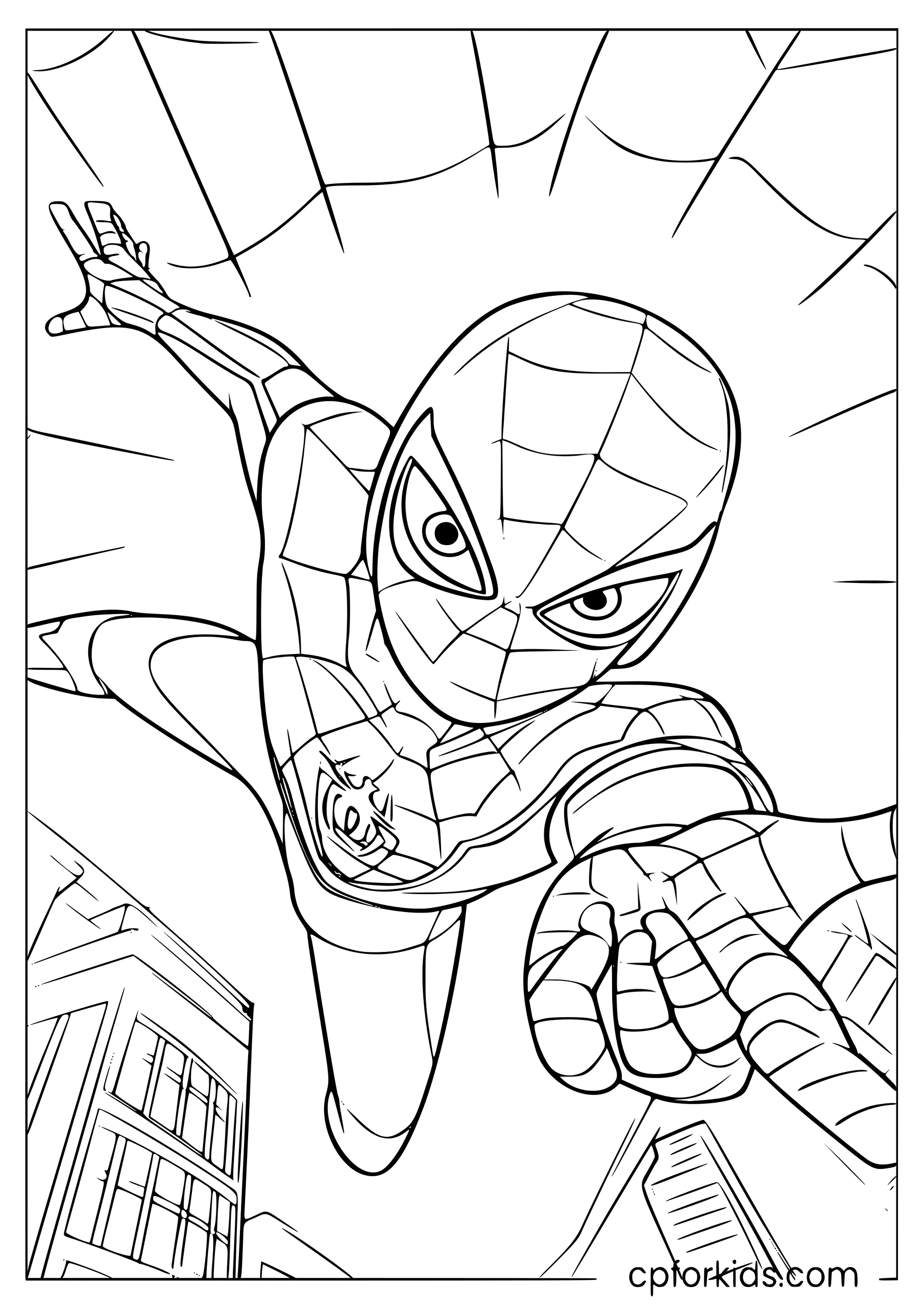 Spiderman Shooting Webs