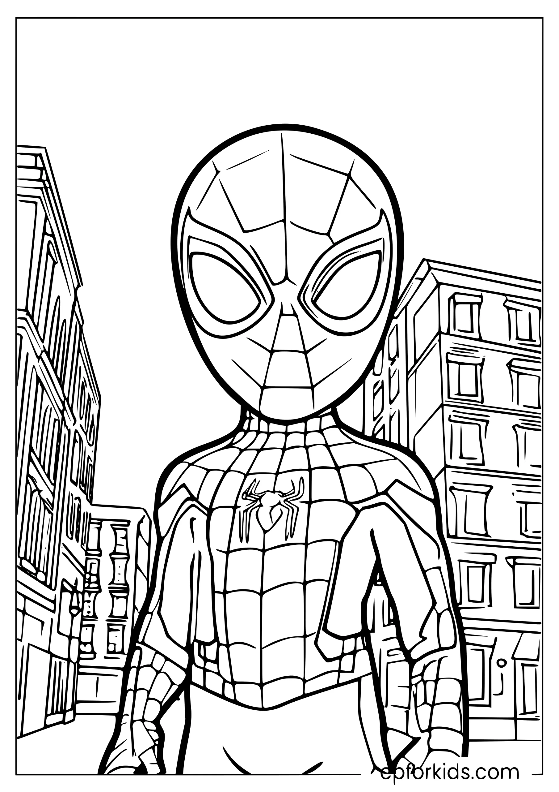 Spidey Solo Hero Pose