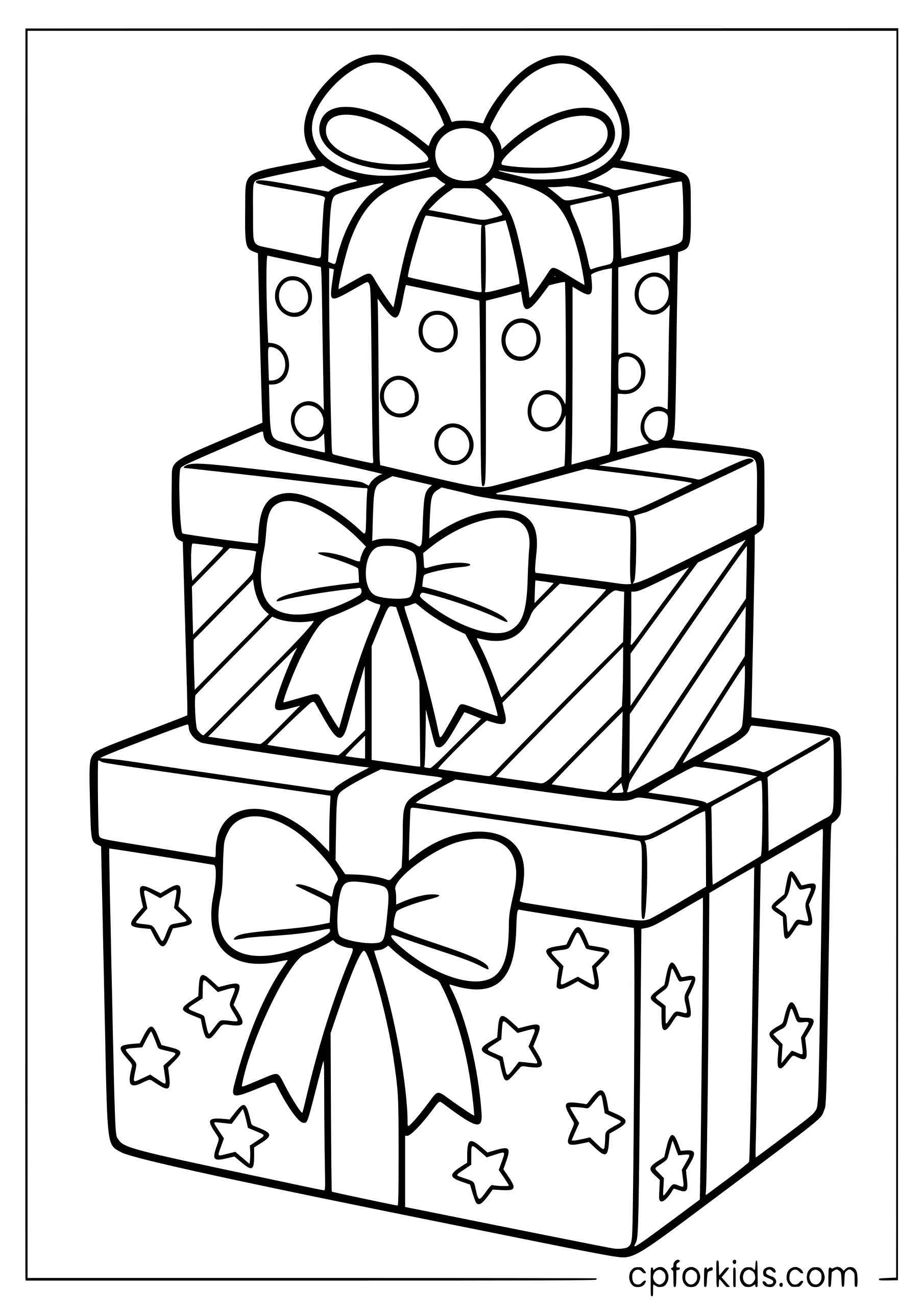 Stack of Birthday Gifts
