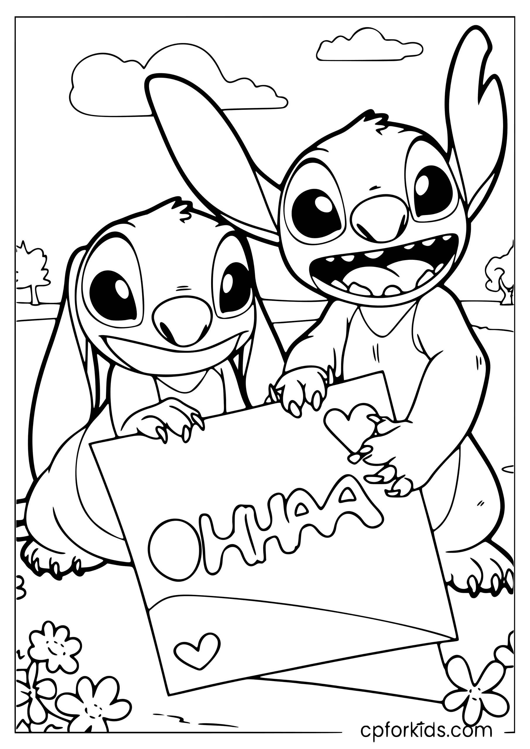 Stitch Writing OHANA