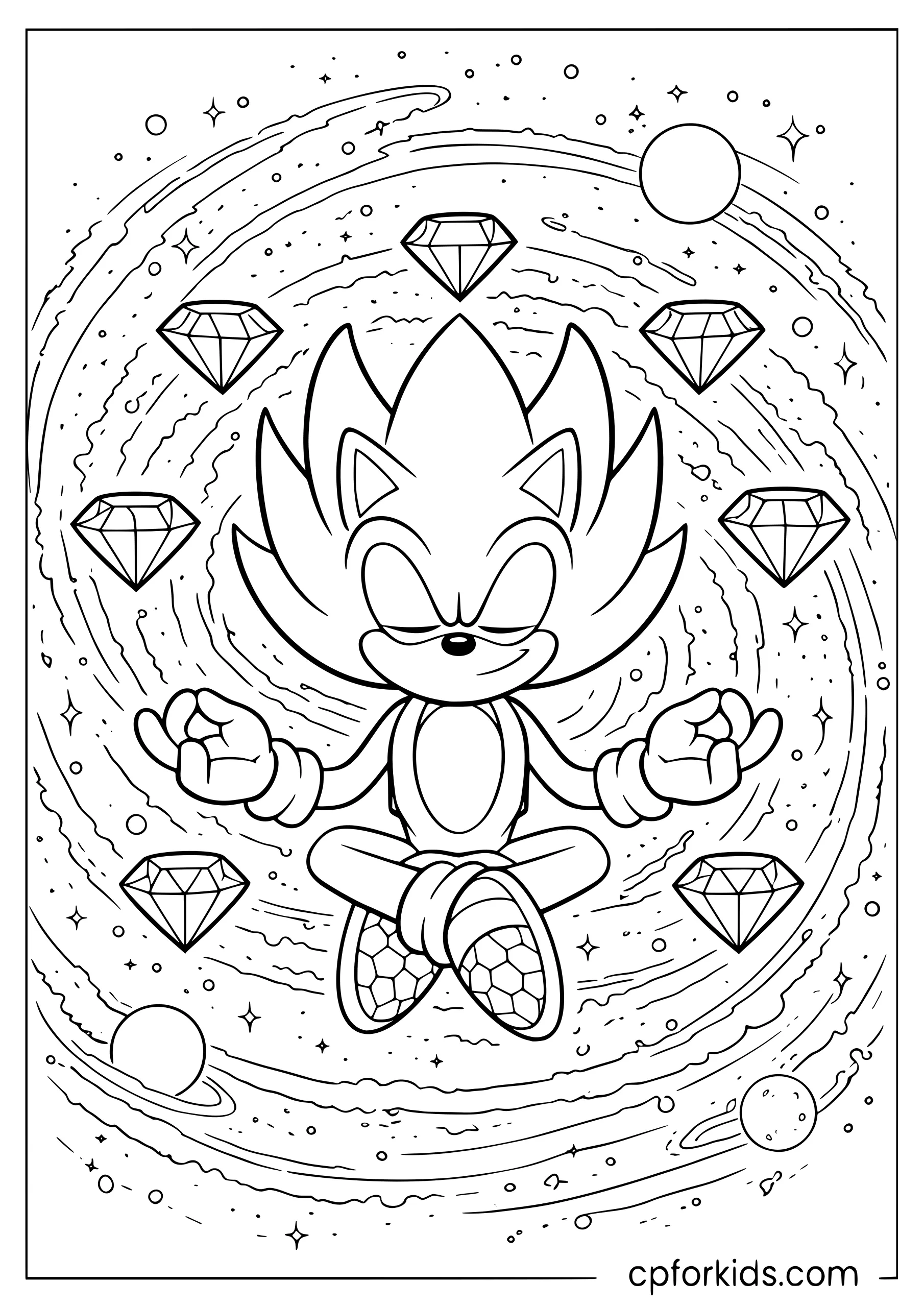 Super Sonic Meditating in the Galaxy