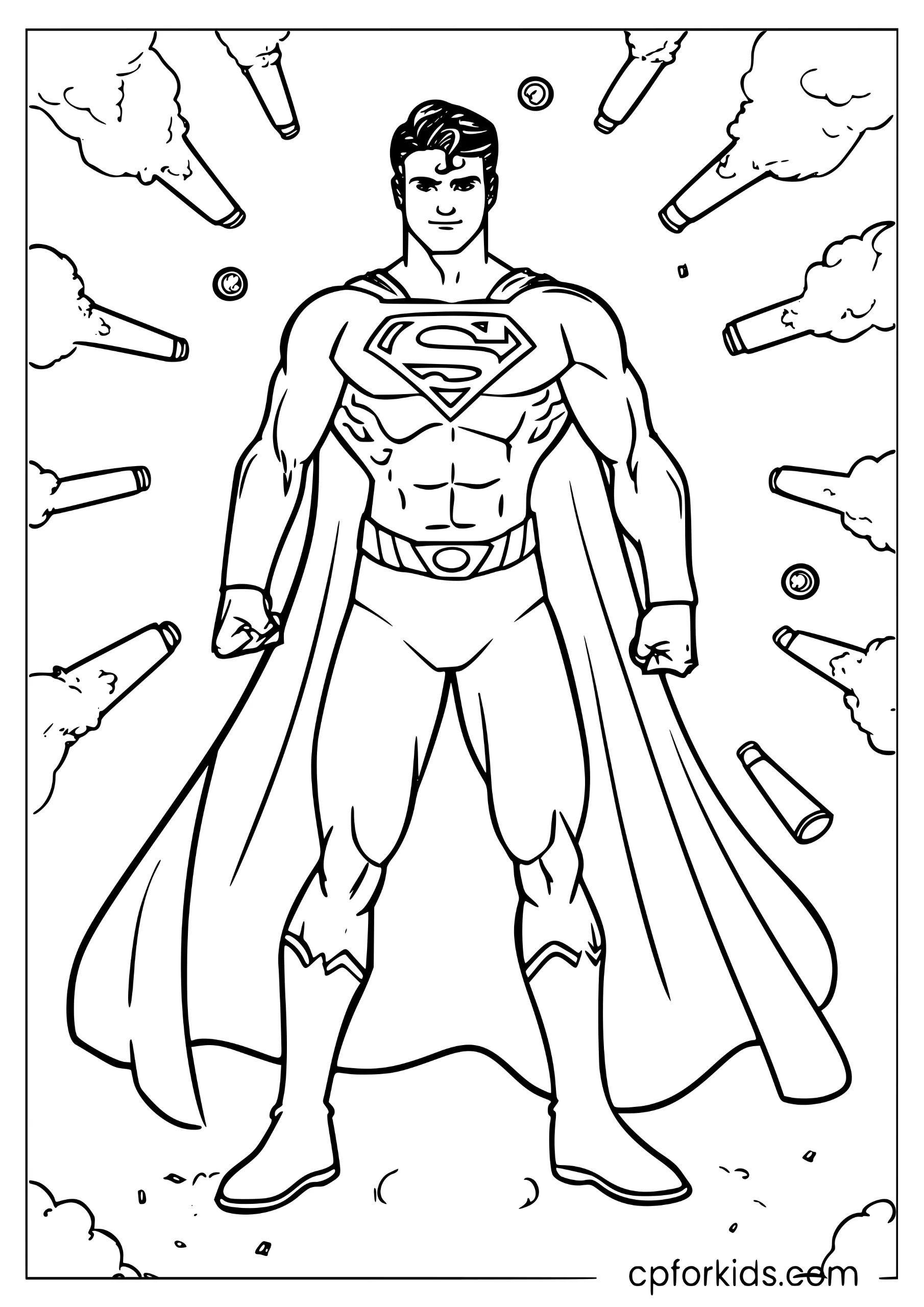 Superman Reflects Bullets