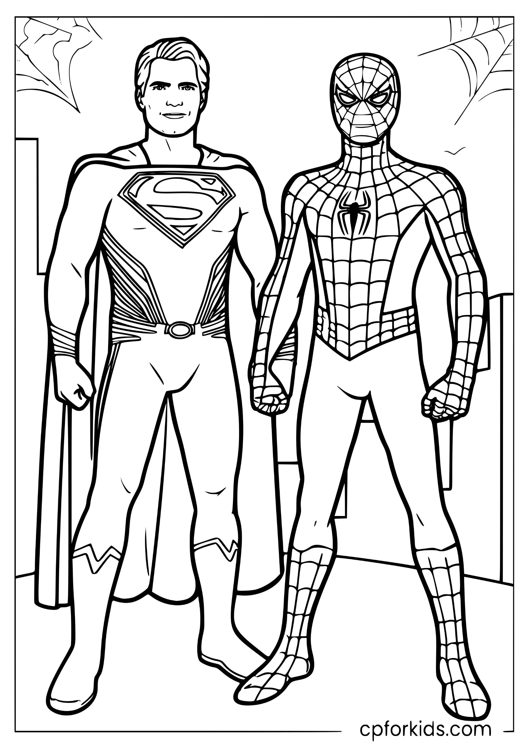 Superman and Spider-Man Crossover