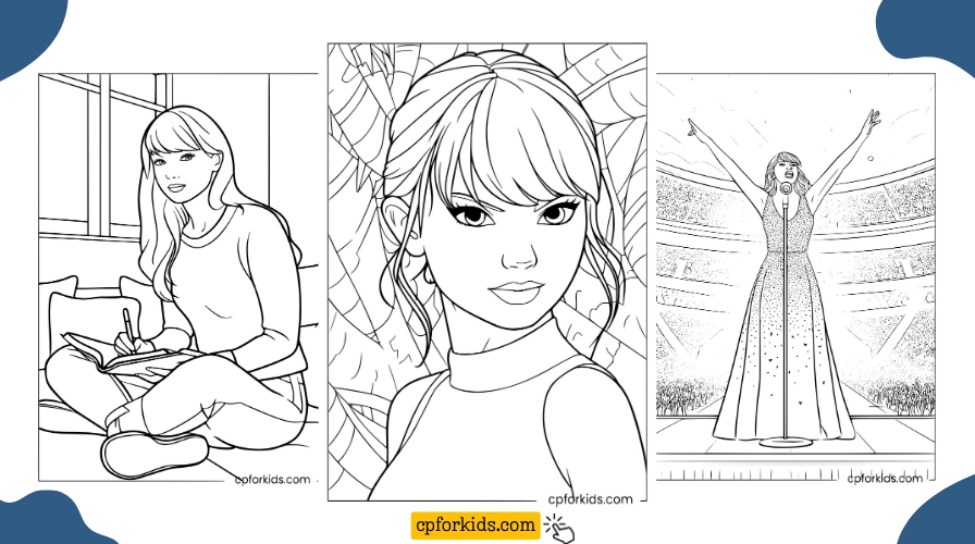 Printable Coloring Pages For Taylor Swift