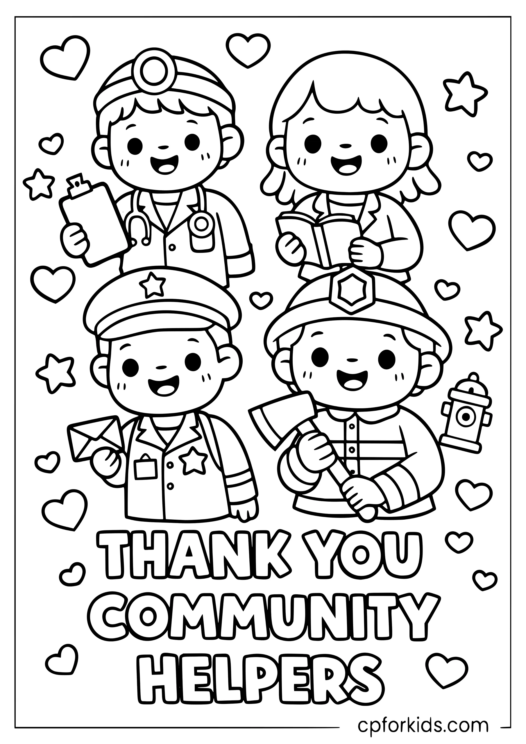 Thank You Community Helpers