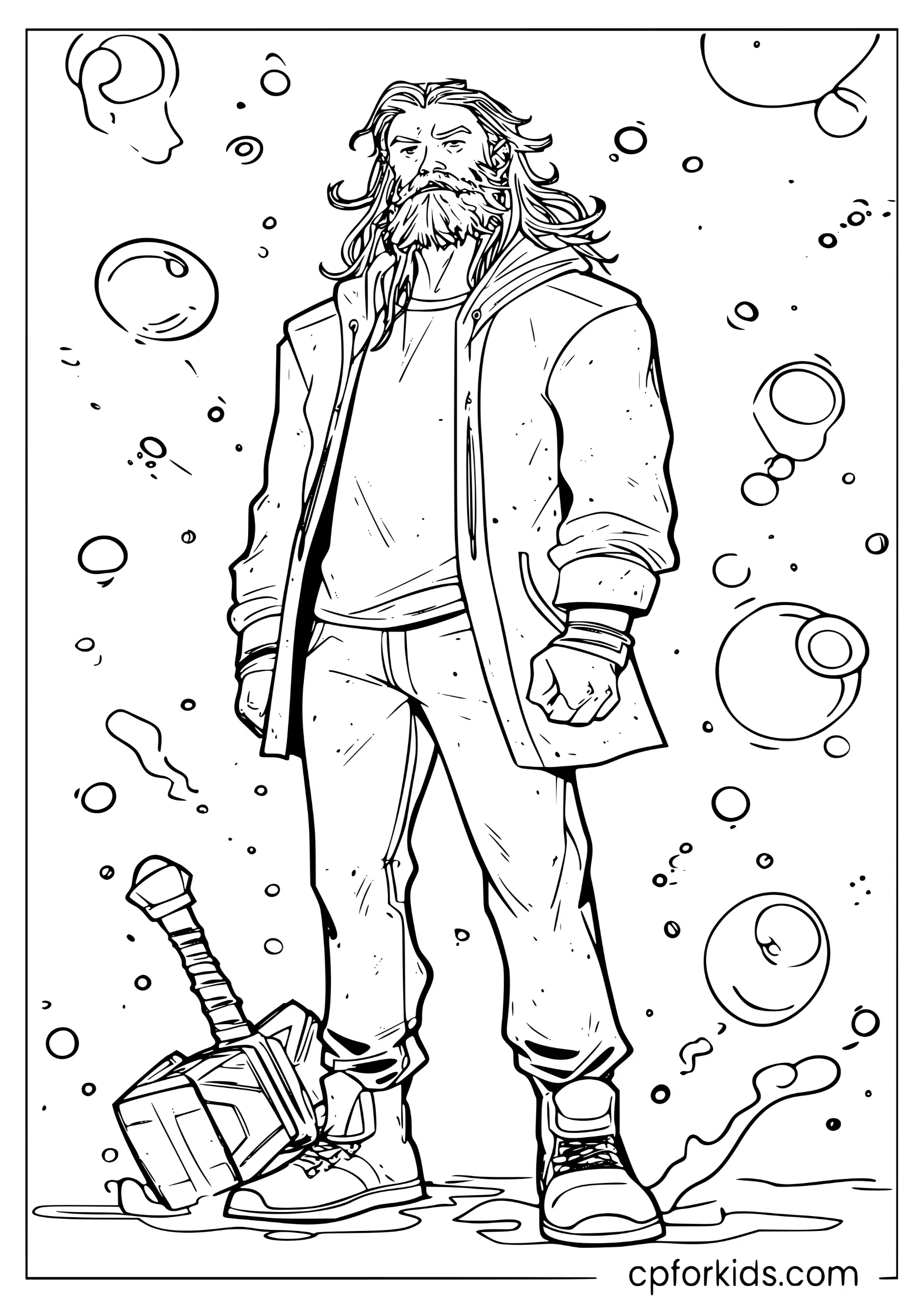 Thor Endgame Casual Look