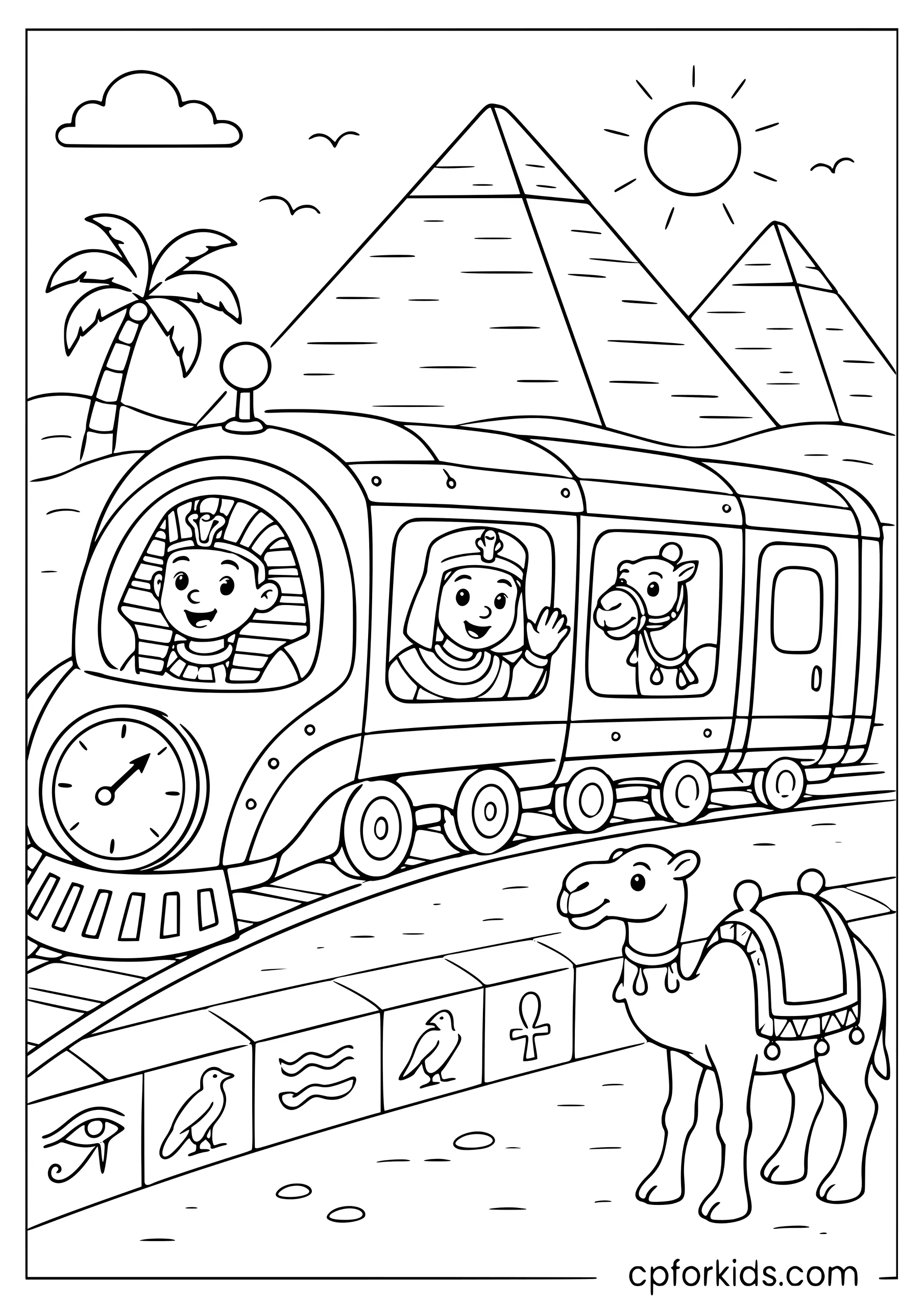 Time Travel Train in Egypt