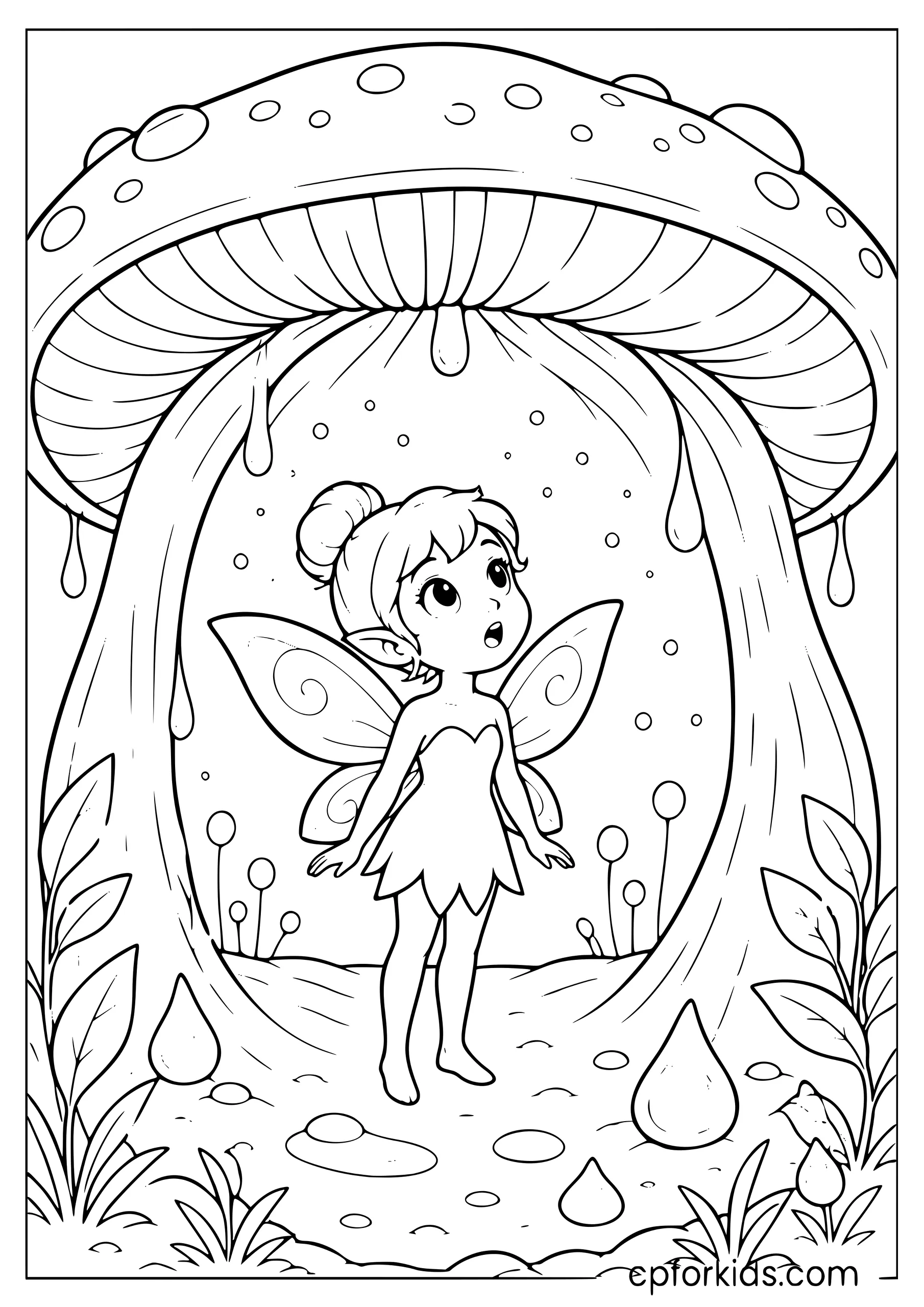 Tiny Fairy, Giant Mushroom