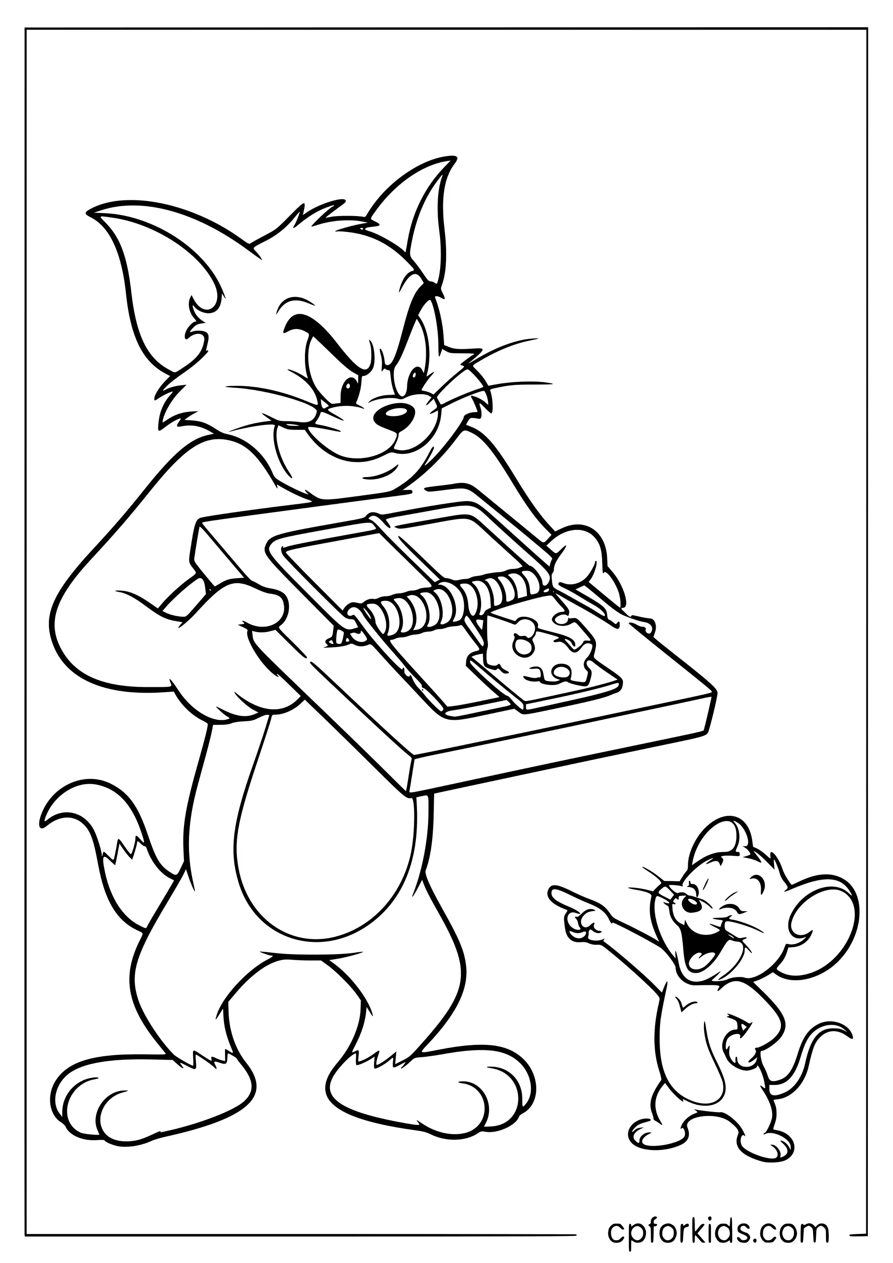 Tom's Trap, Jerry's Laugh